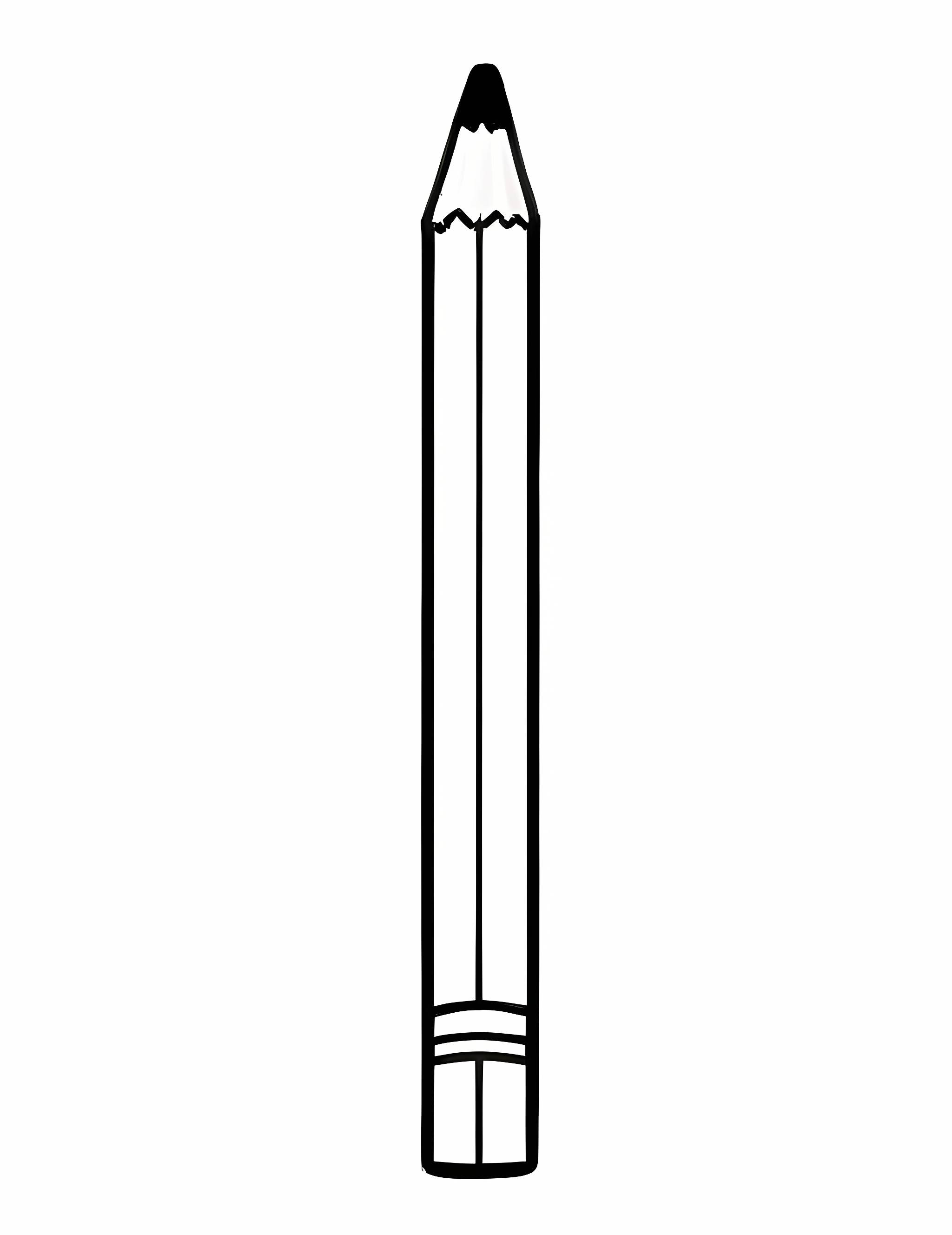 Раскраска Карандаш 29