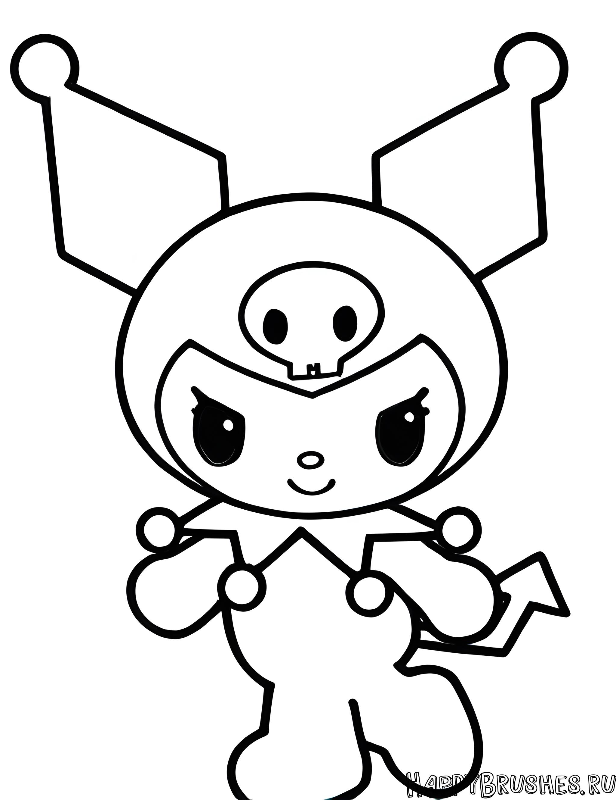 Раскраска Куроми 13