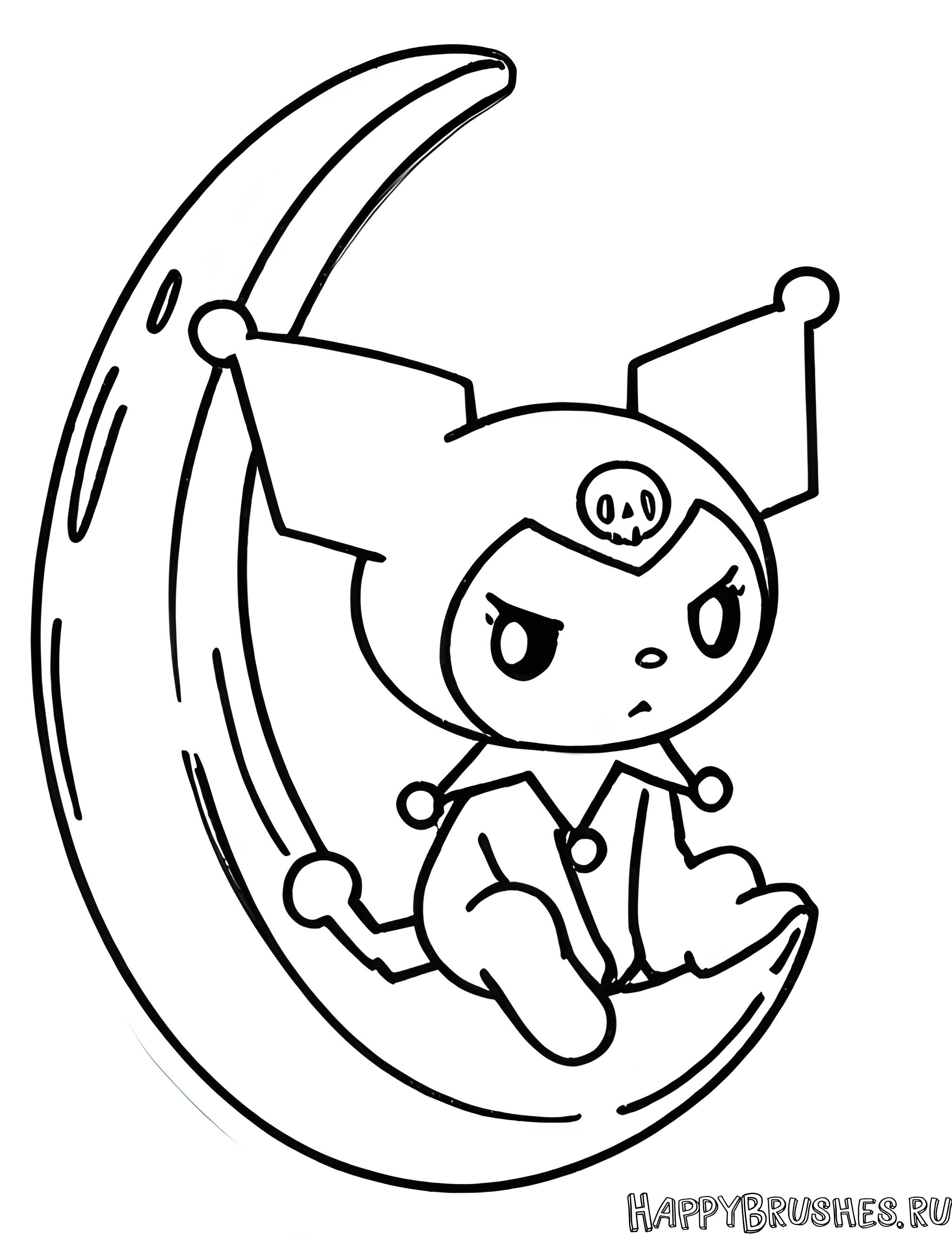 Раскраска Куроми 17