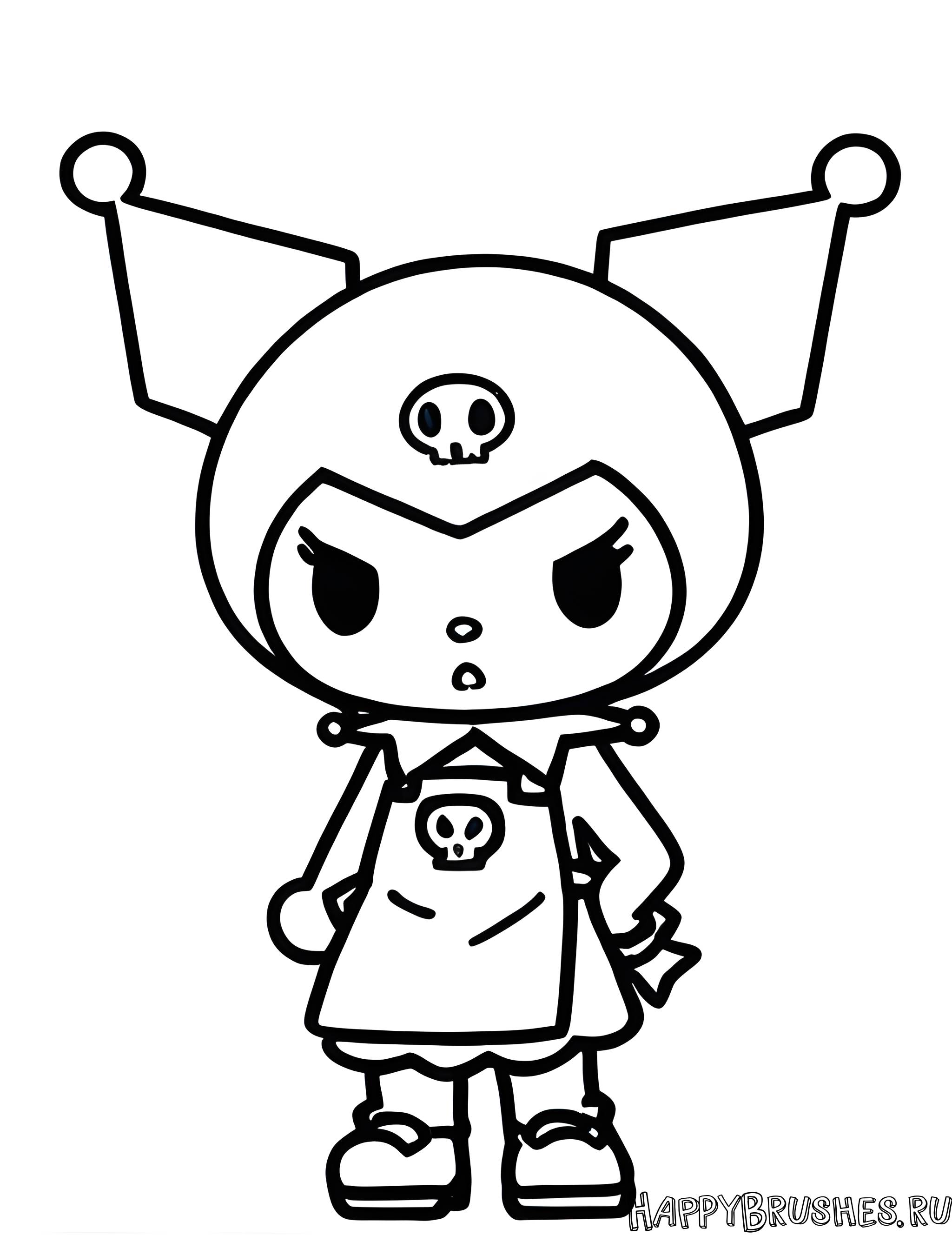 Раскраска Куроми 22