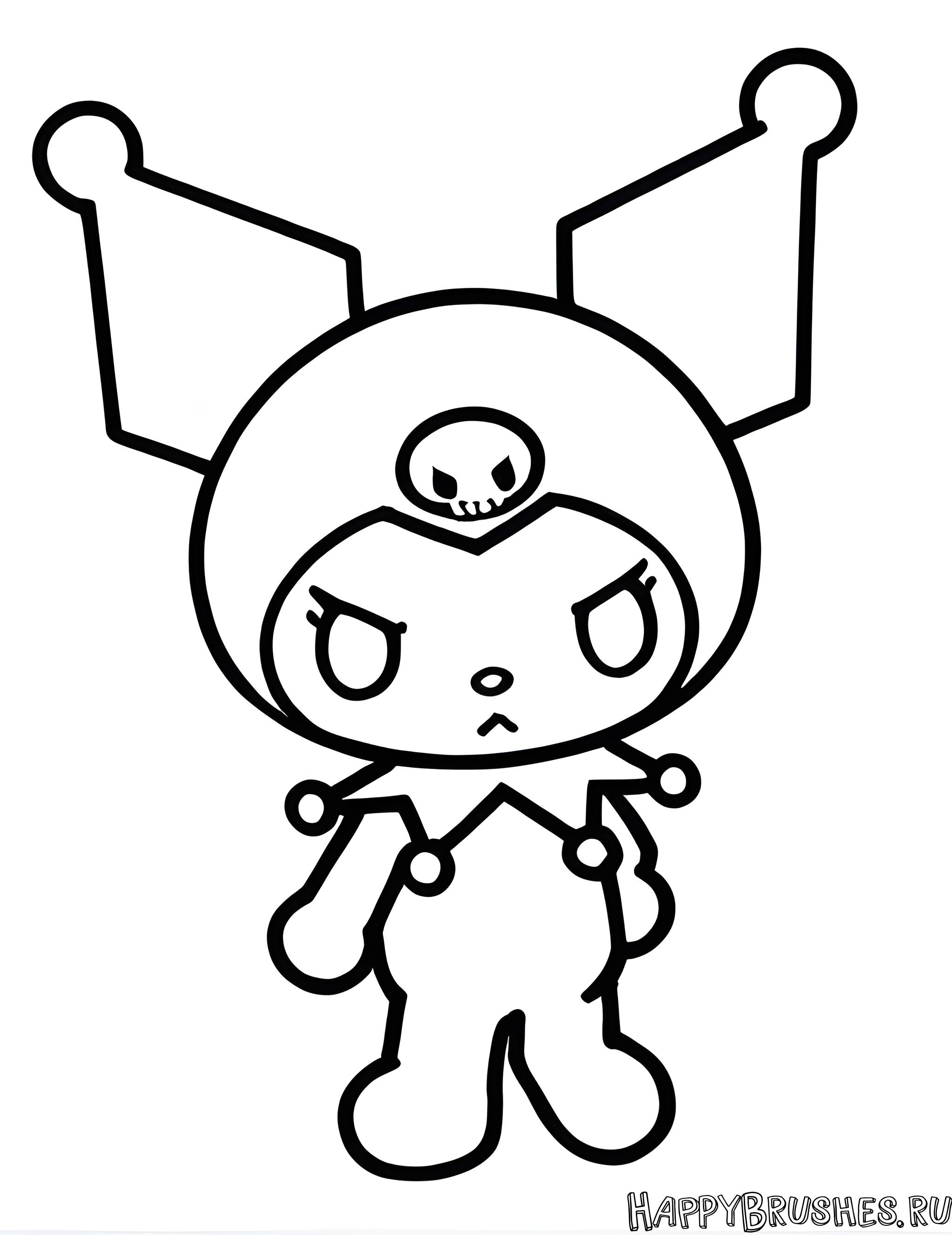 Раскраска Куроми 23