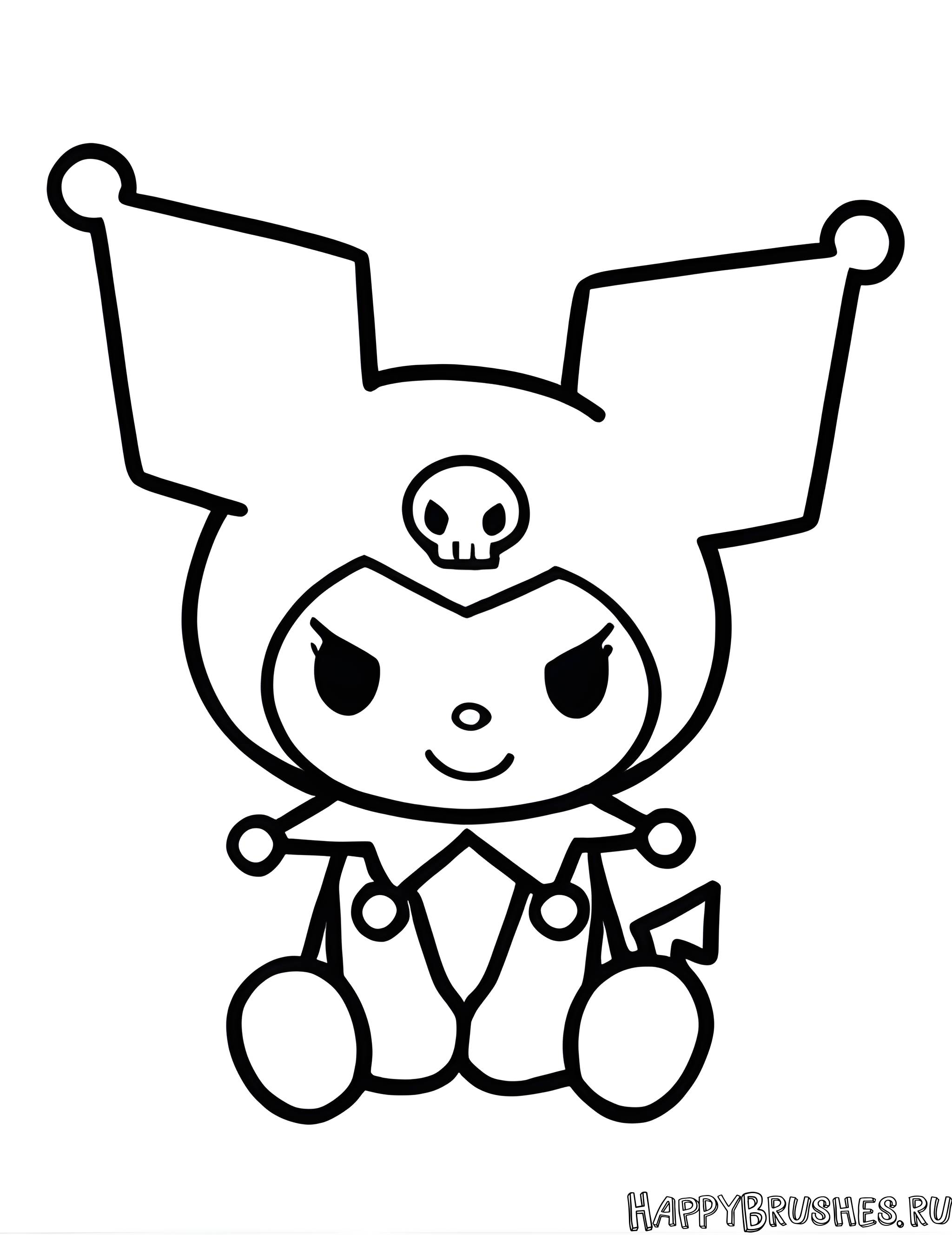 Раскраска Куроми 27