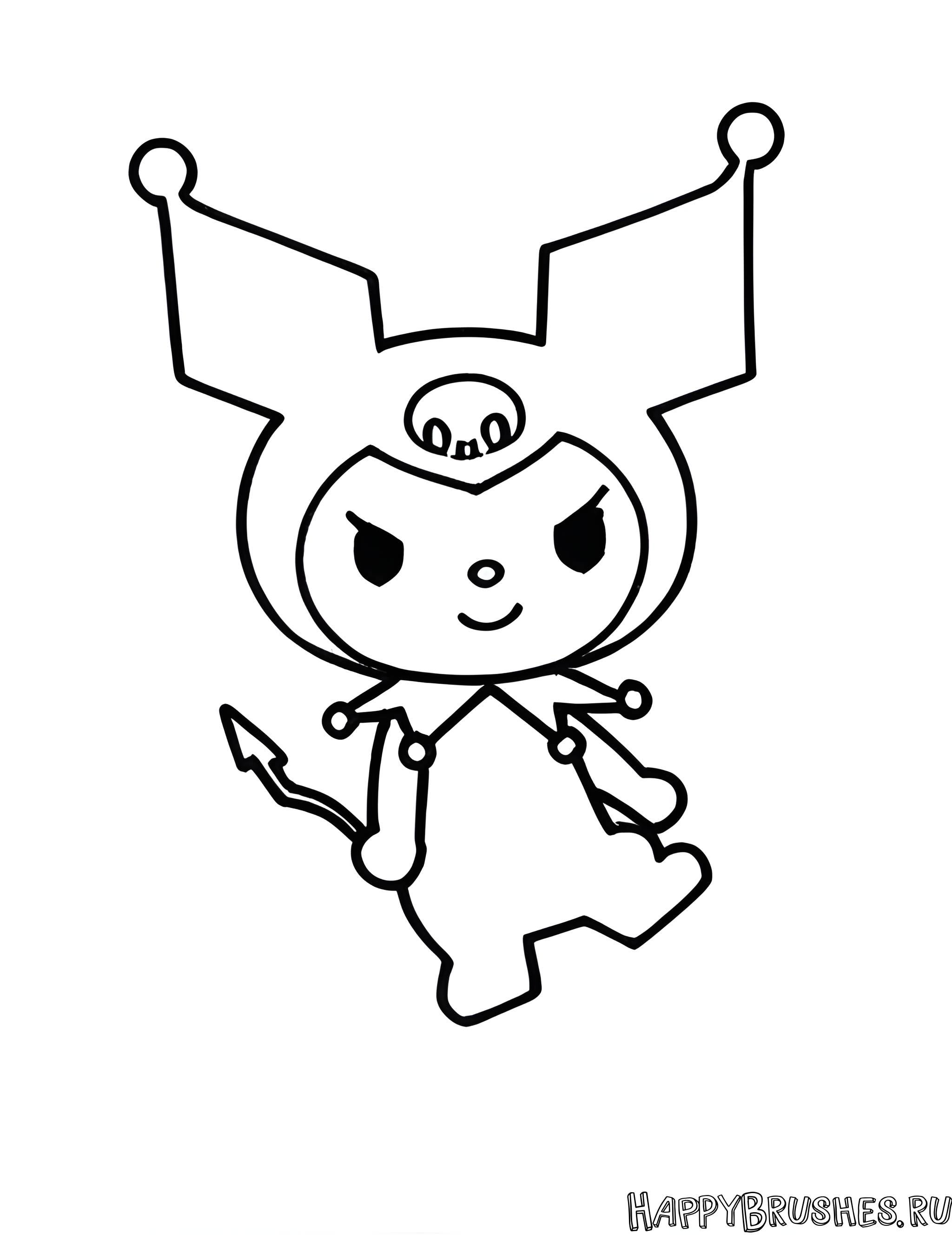 Раскраска Куроми 28