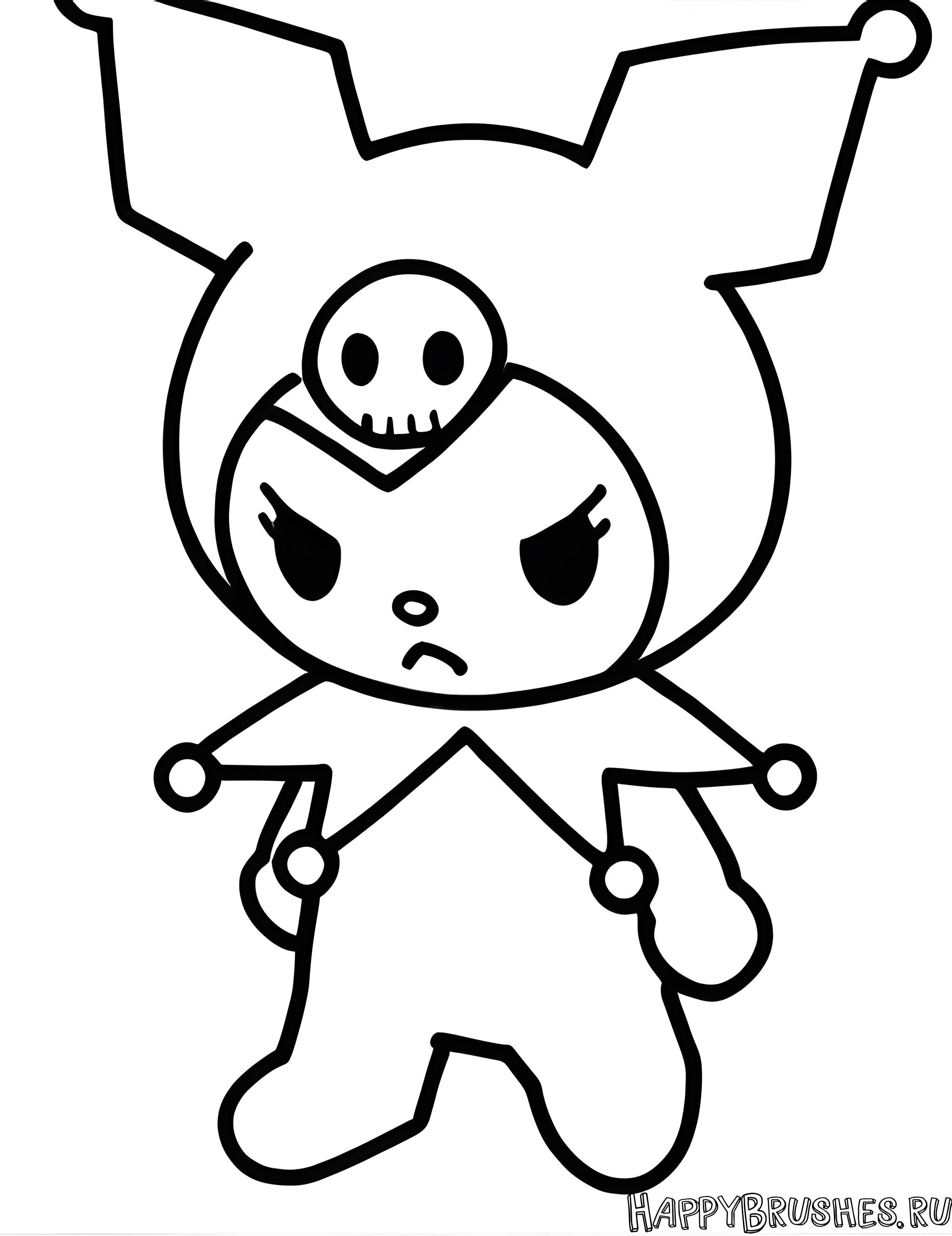 Раскраска Куроми 34