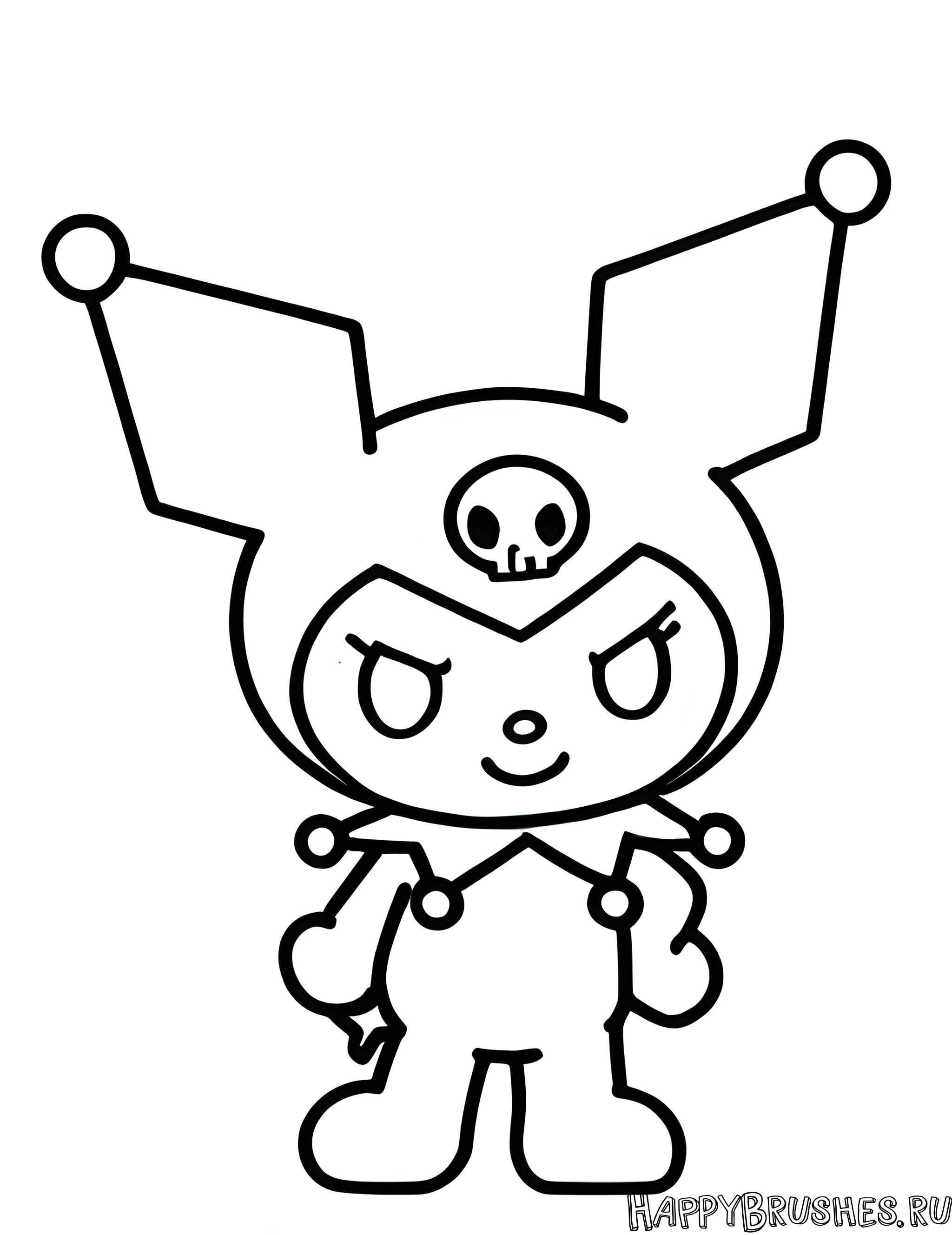 Раскраска Куроми 38