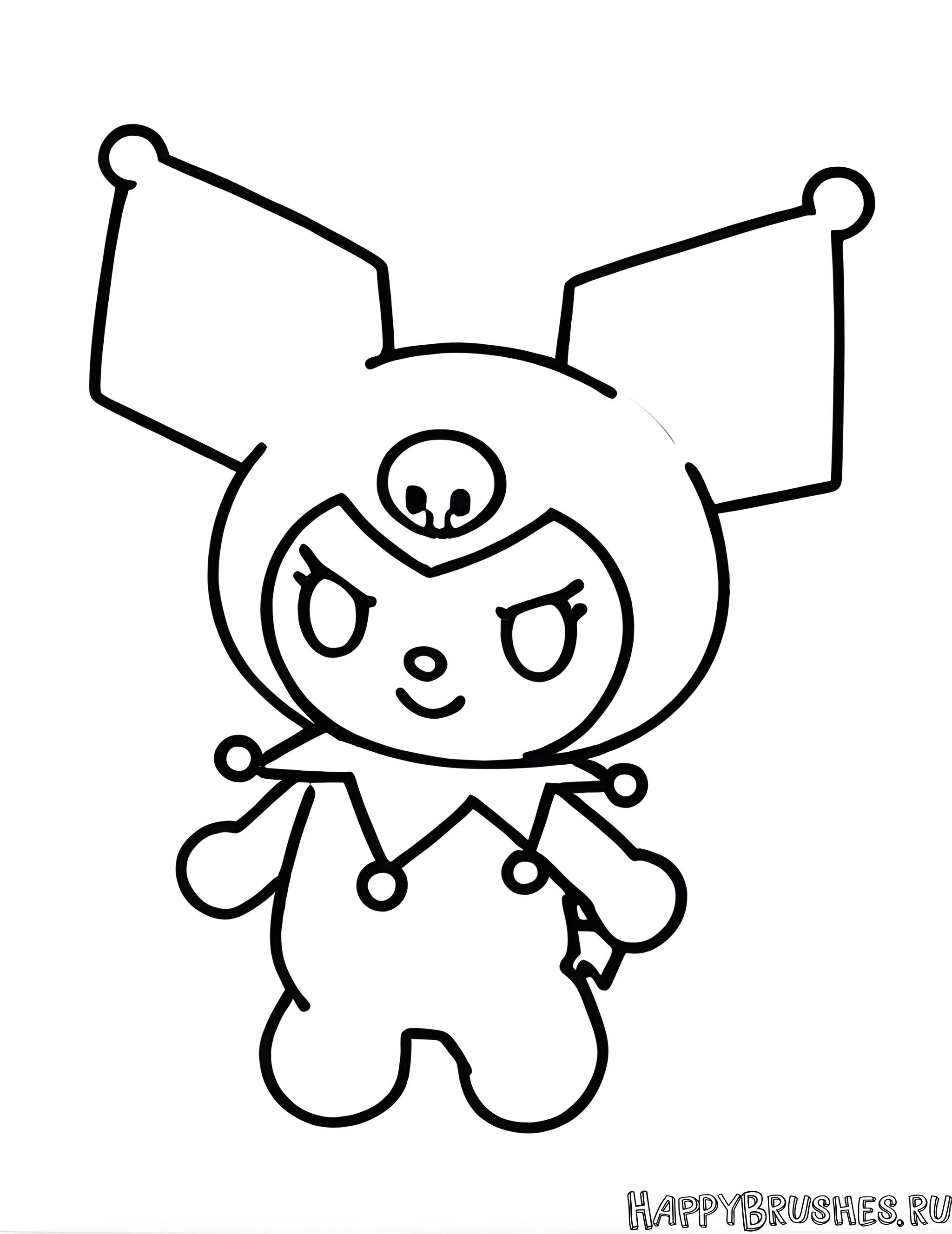 Раскраска Куроми 43