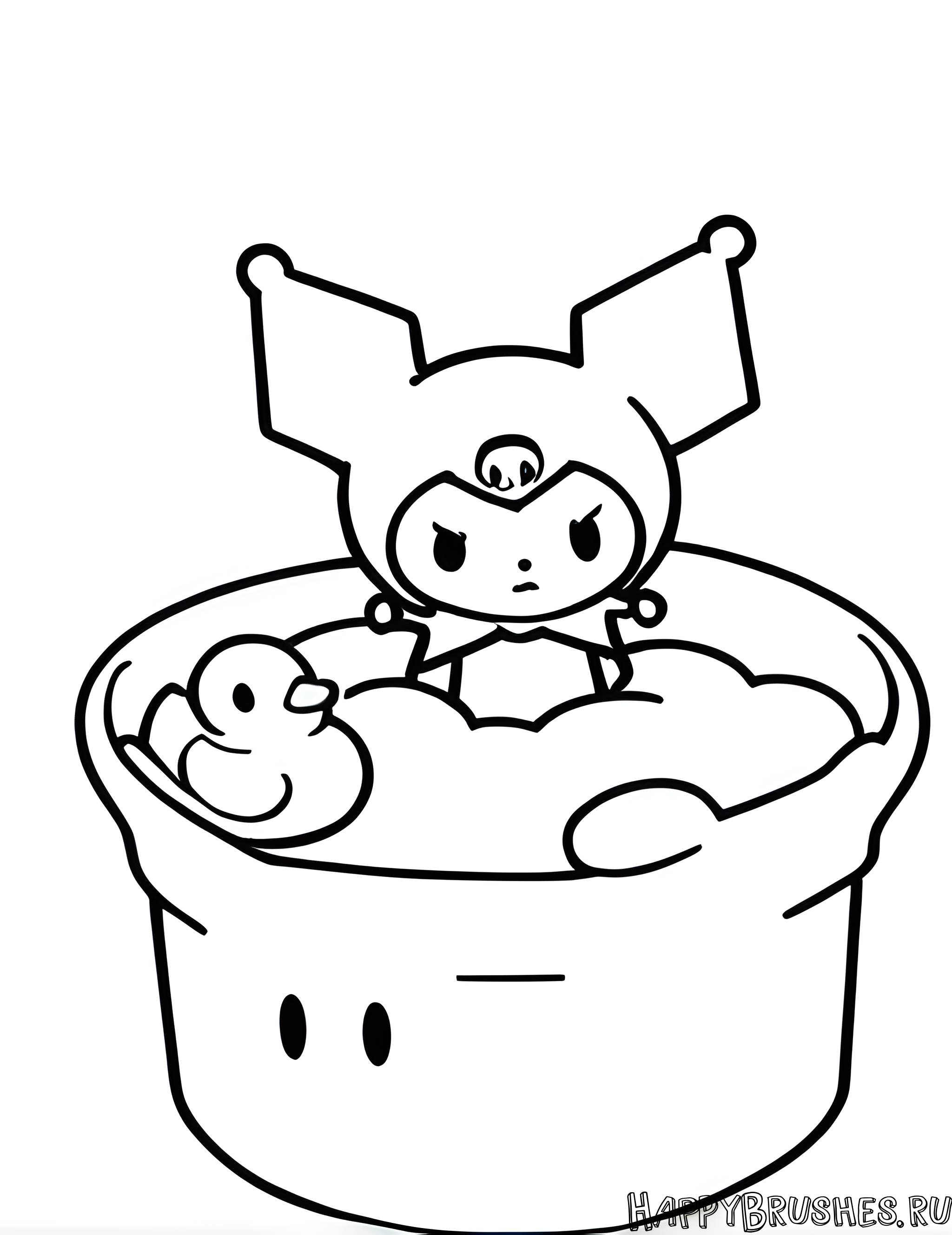 Раскраска Куроми 44