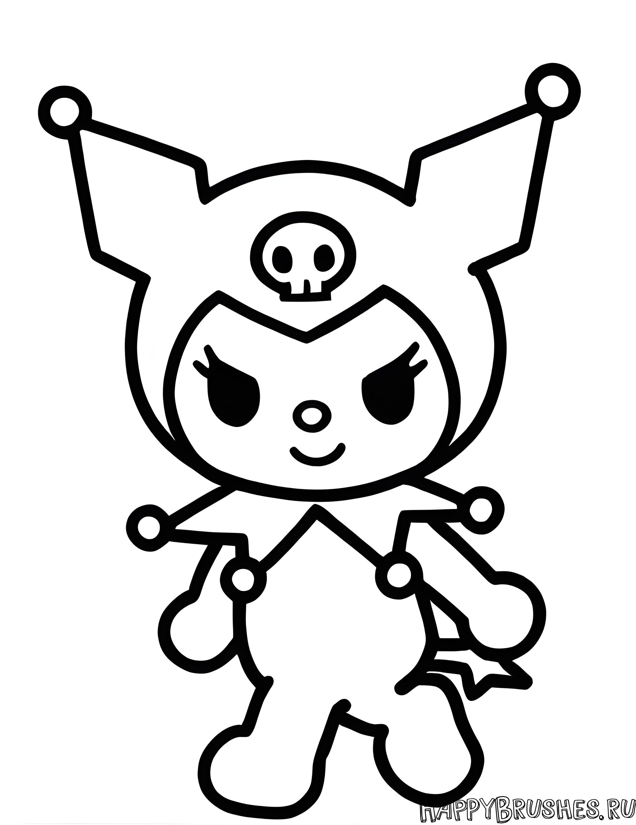 Раскраска Куроми 45