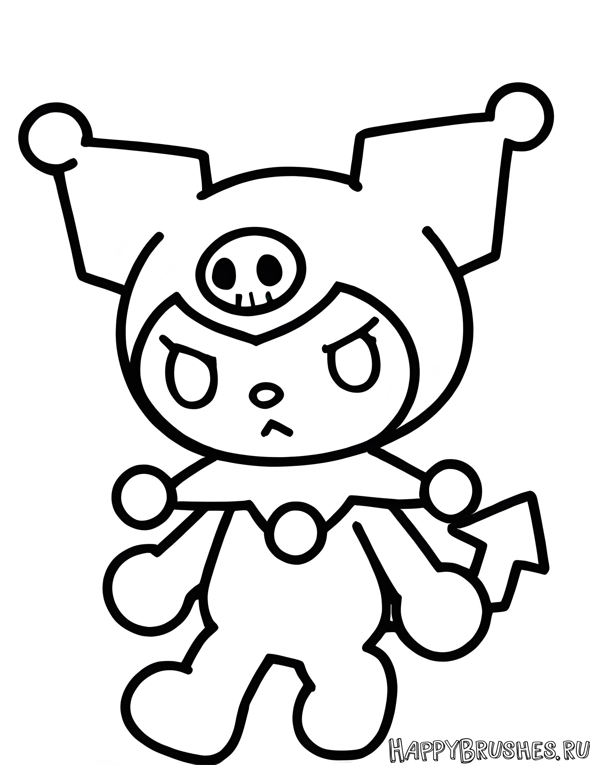 Раскраска Куроми 46