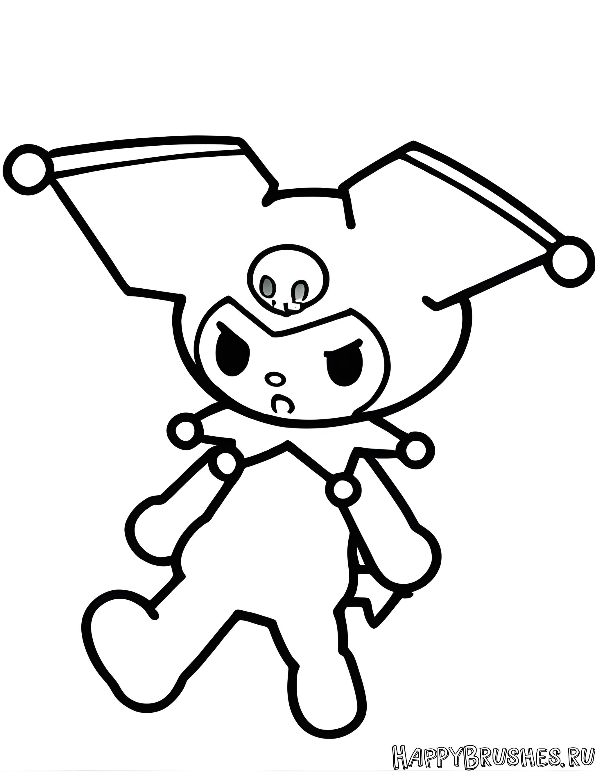 Раскраска Куроми 48