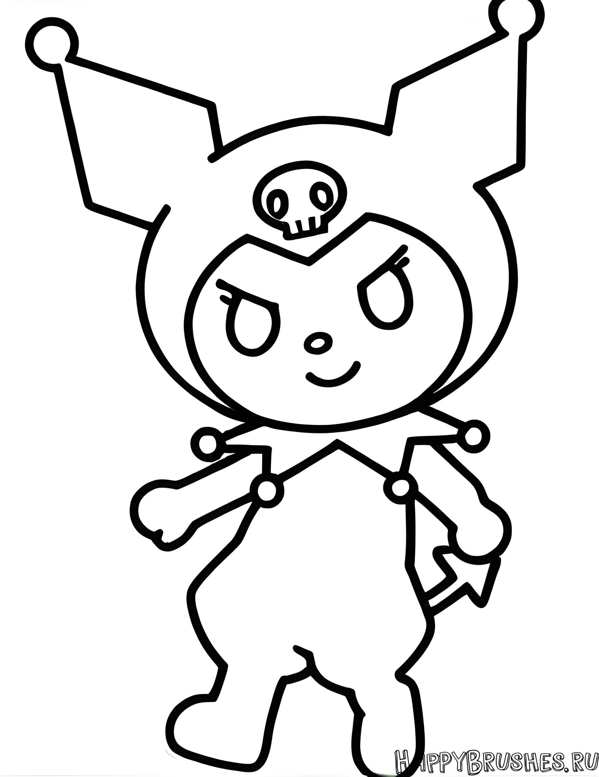 Раскраска Куроми 49