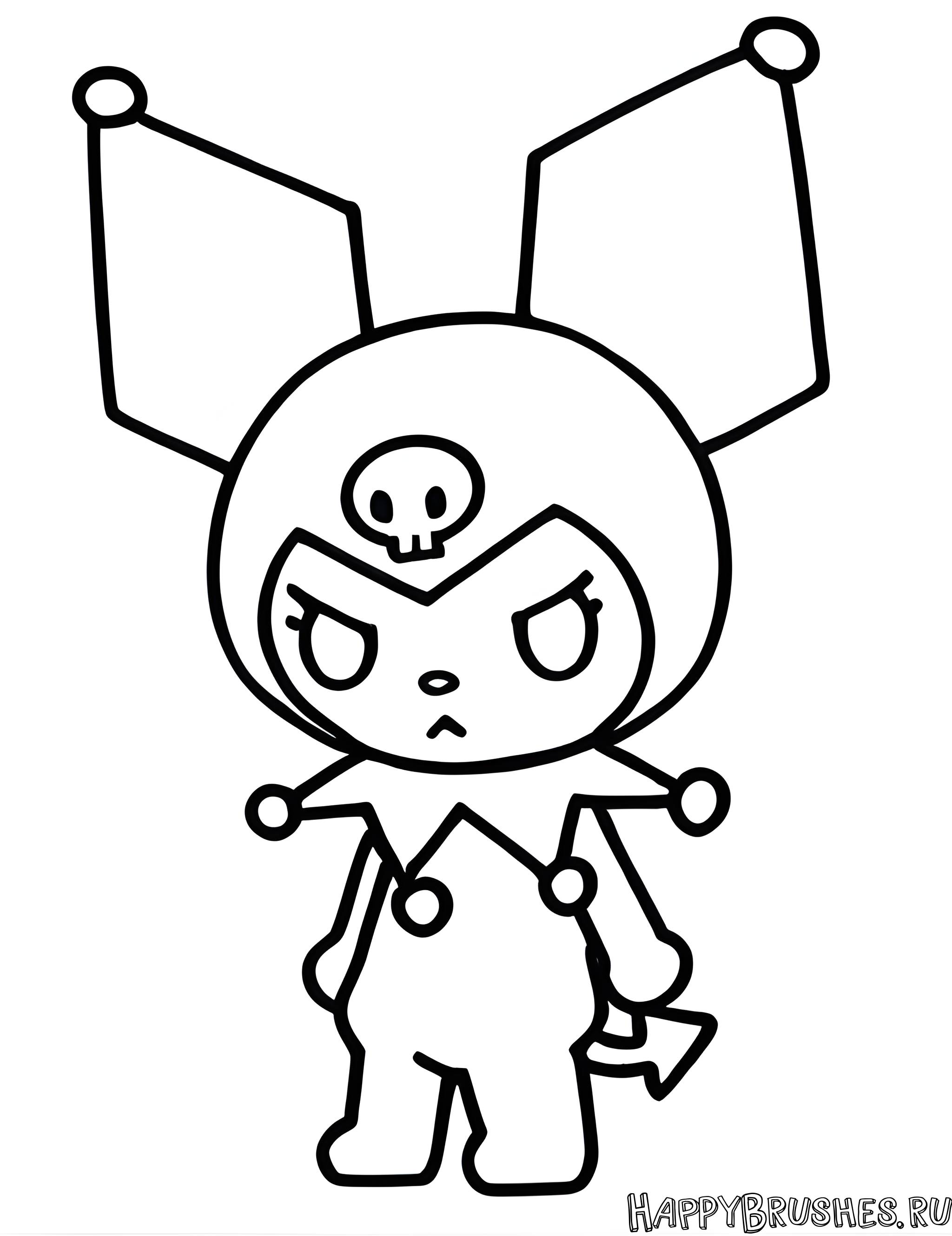 Раскраска Куроми 5