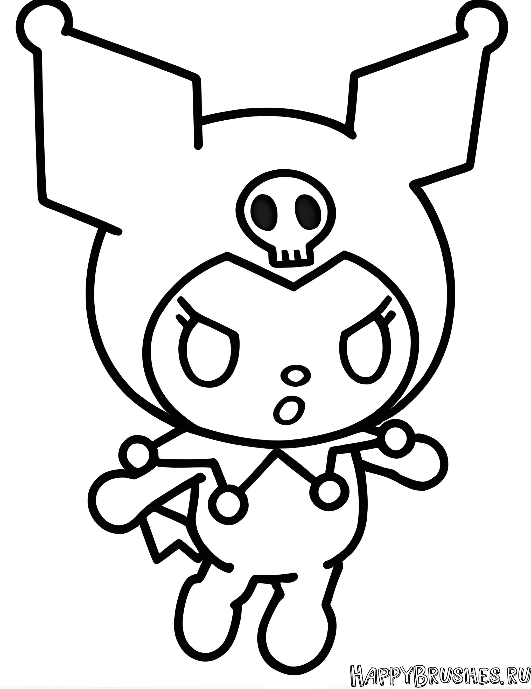 Раскраска Куроми 50