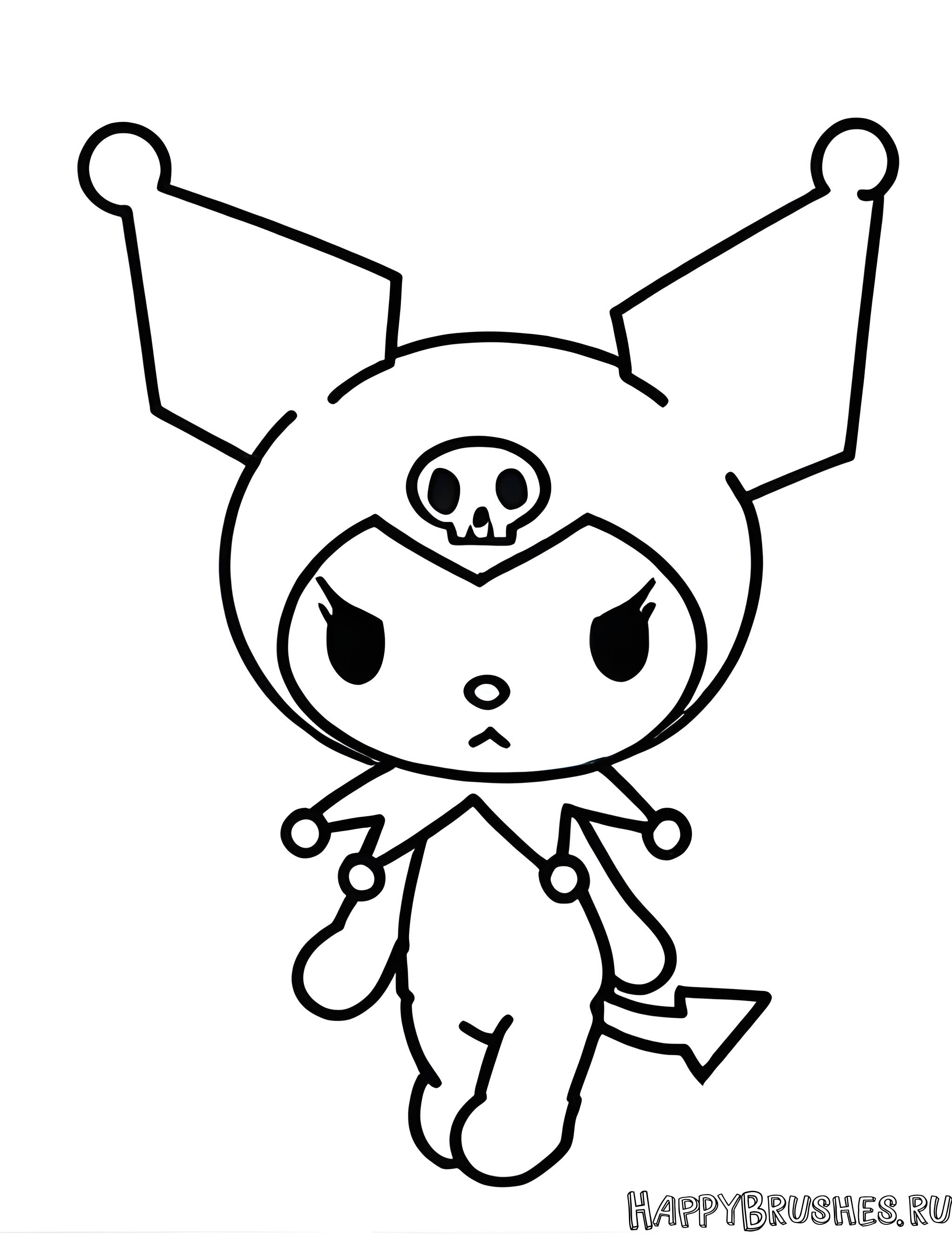 Раскраска Куроми 51