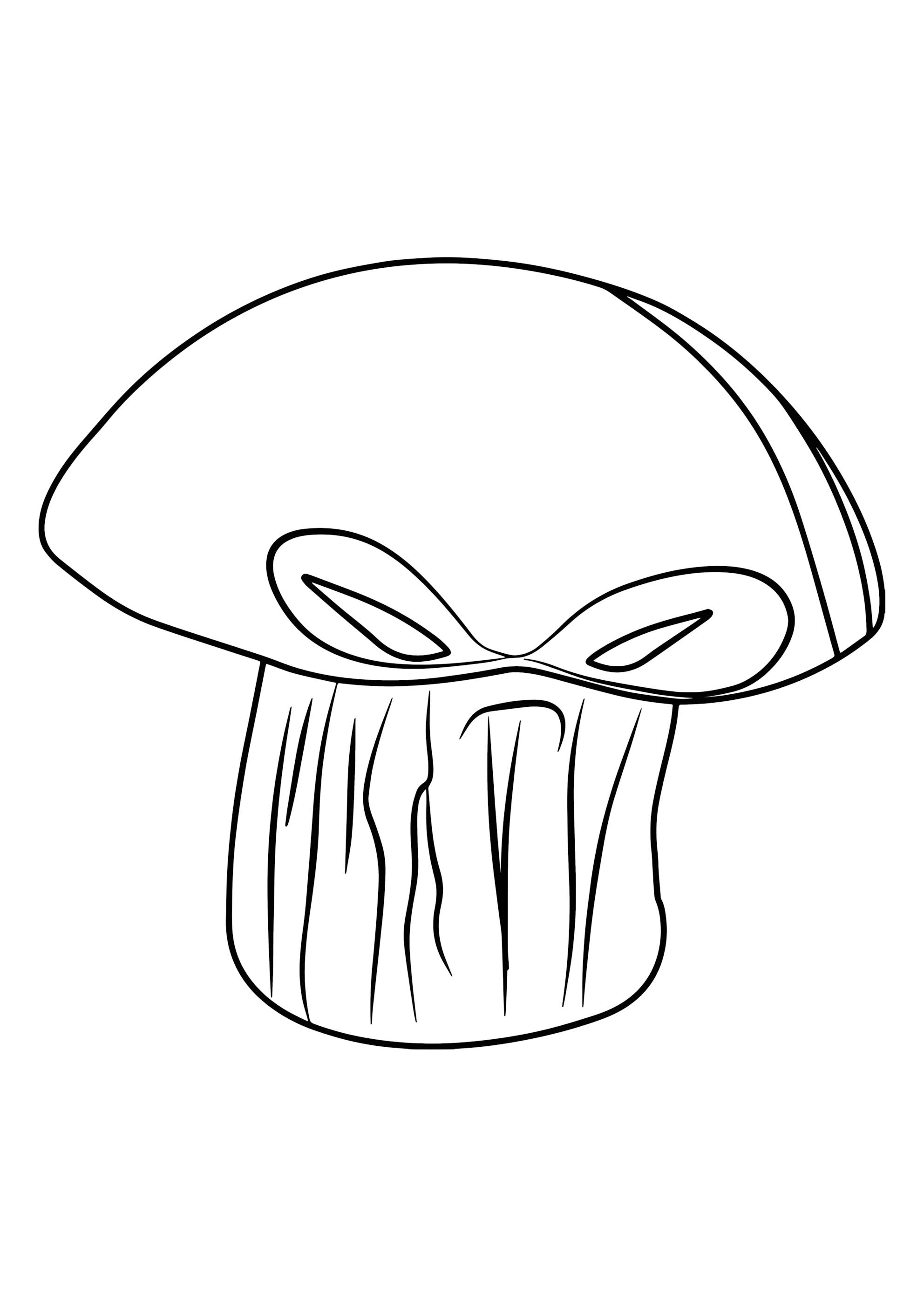 Раскраска Гриб Судьбы из Растения против Зомби