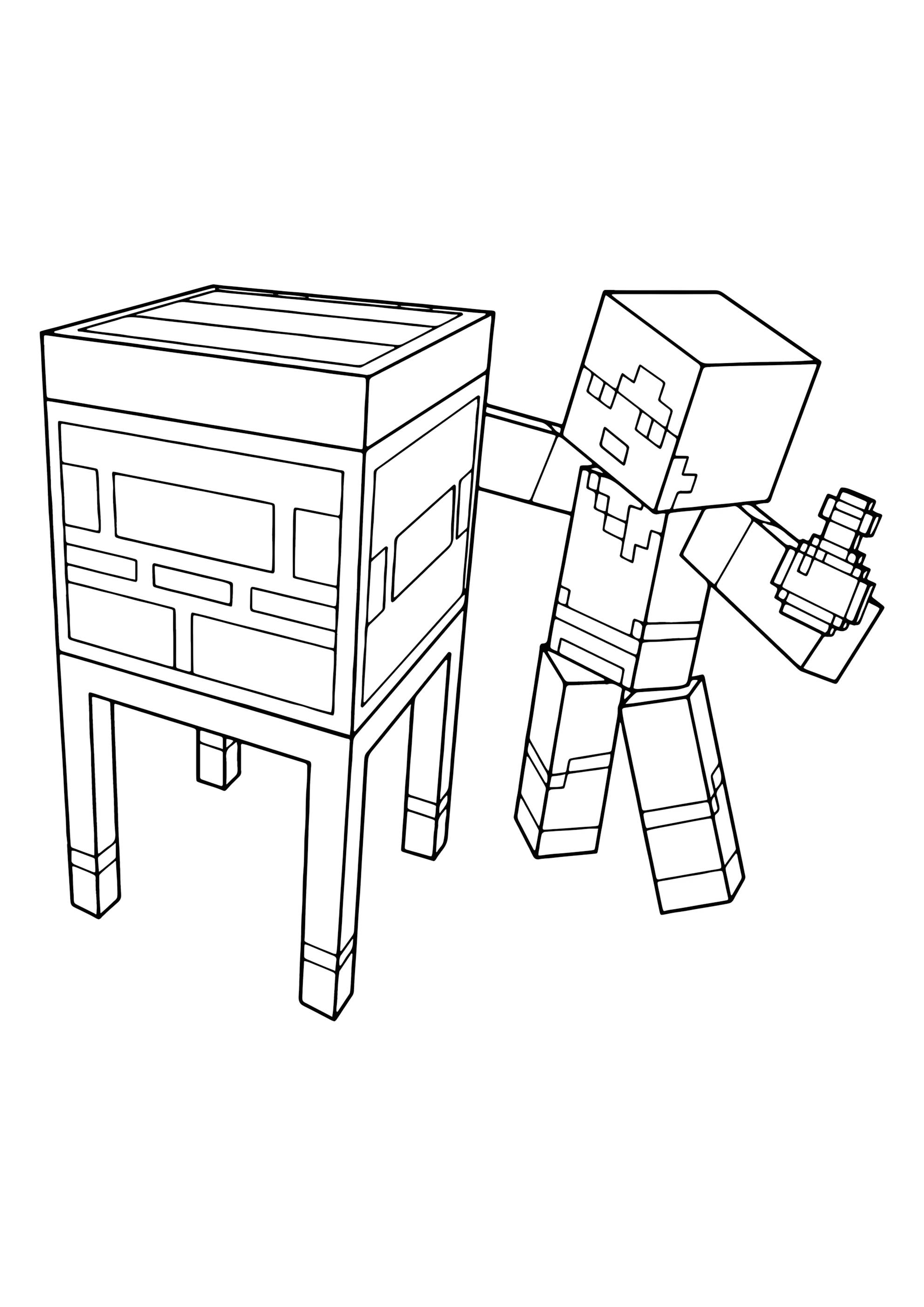 Раскраска Алекс и пчелиный улей