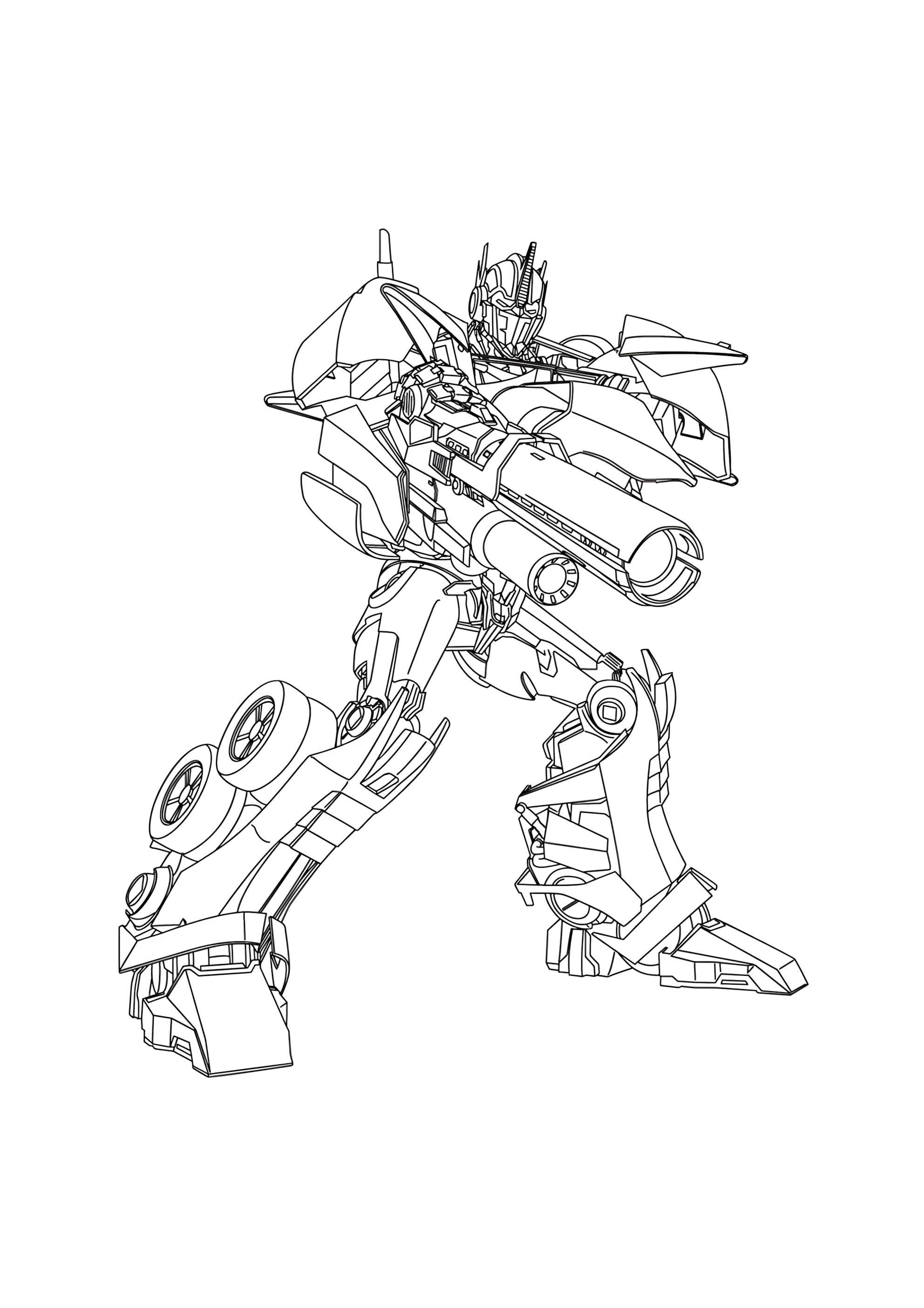 Раскраска Десептикон