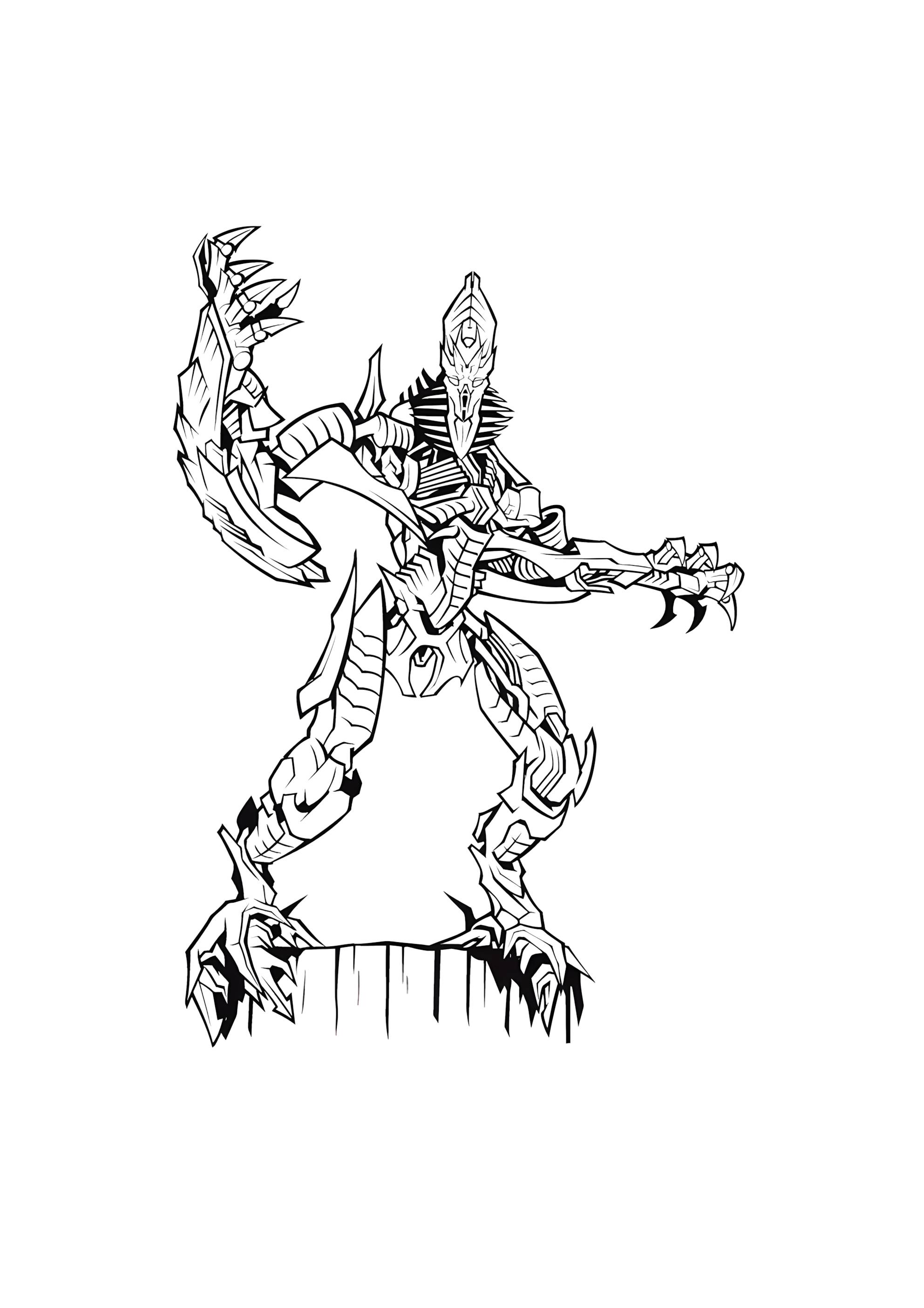 Раскраска Фоллен