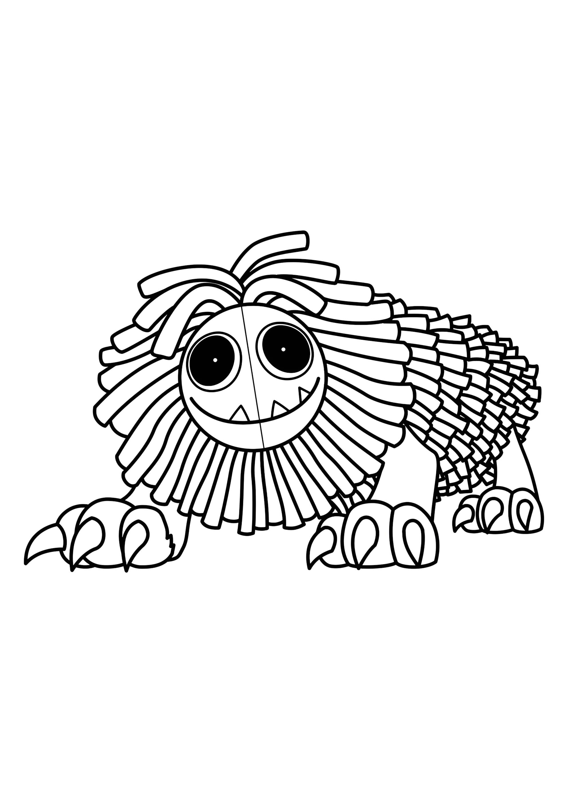 Раскраска Игрушка Ярнаби