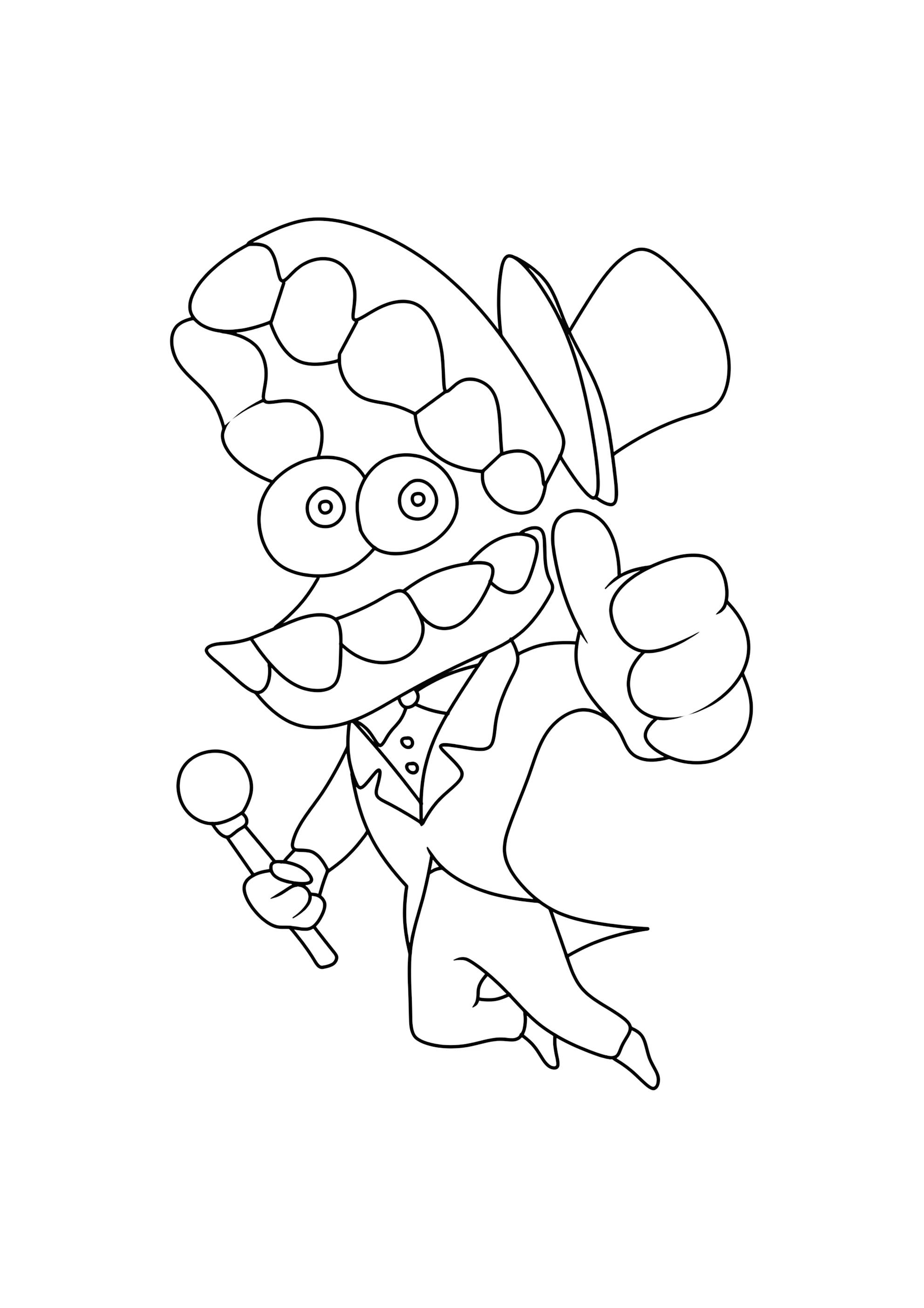 Раскраска Искусственный интеллект Кейн