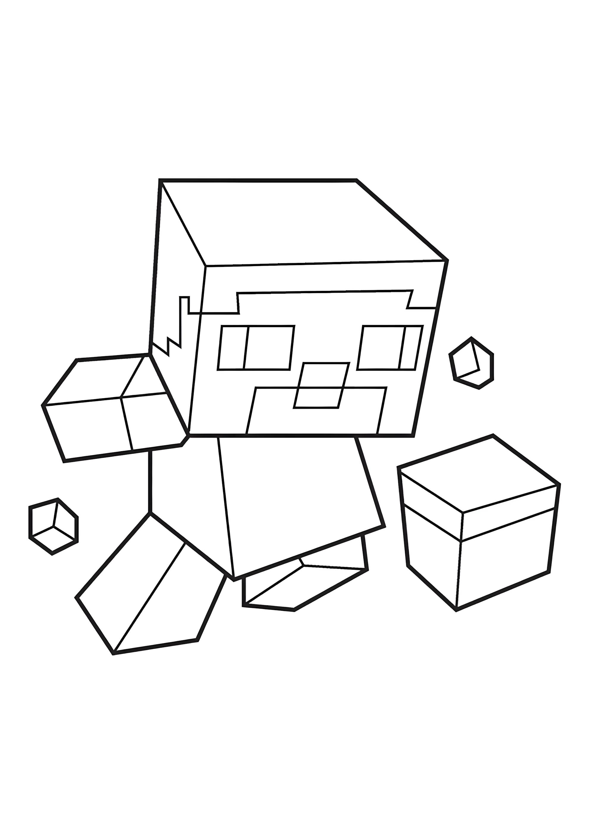 Раскраска Малыш Стив