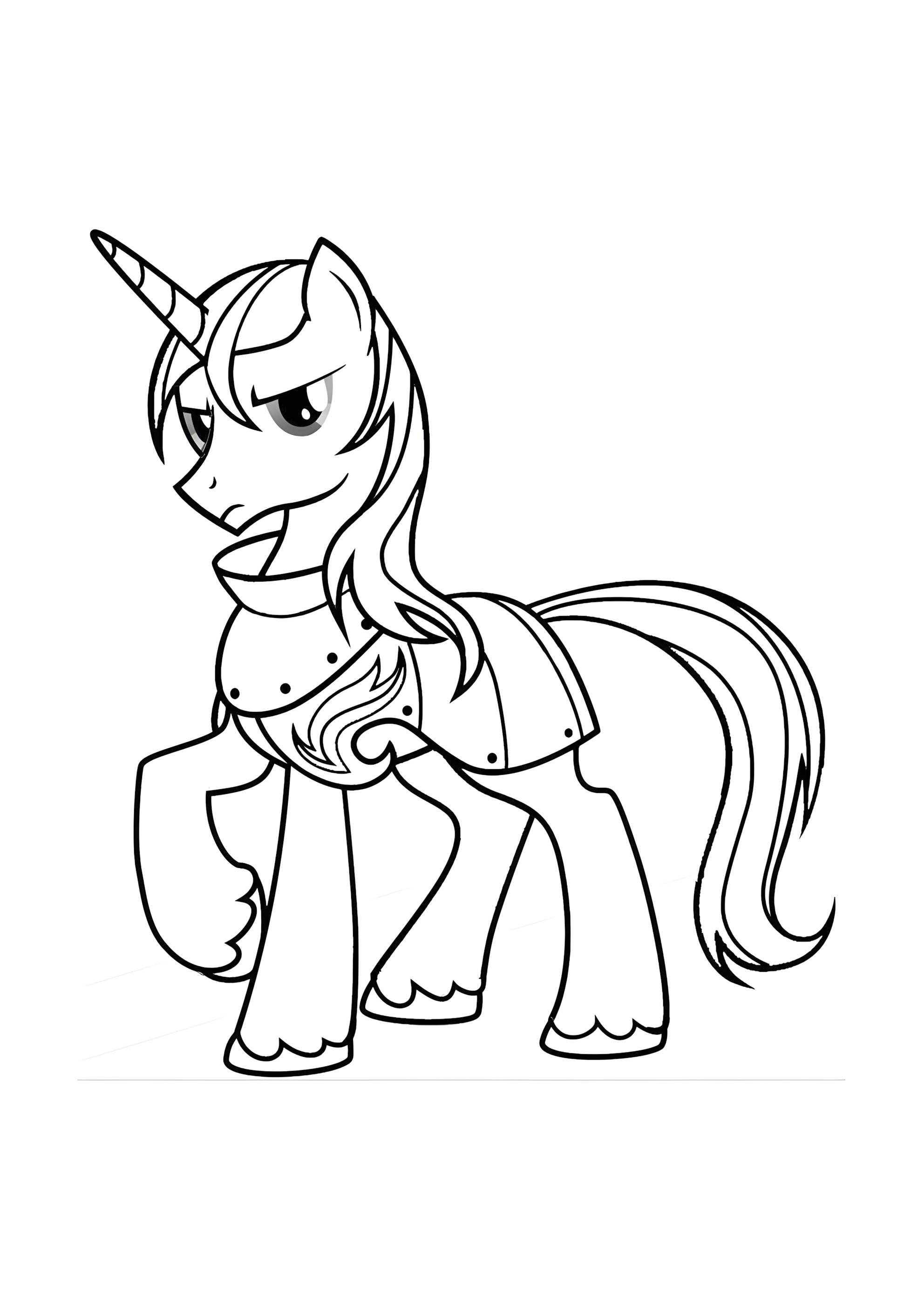 Раскраска Шайнинг Армор