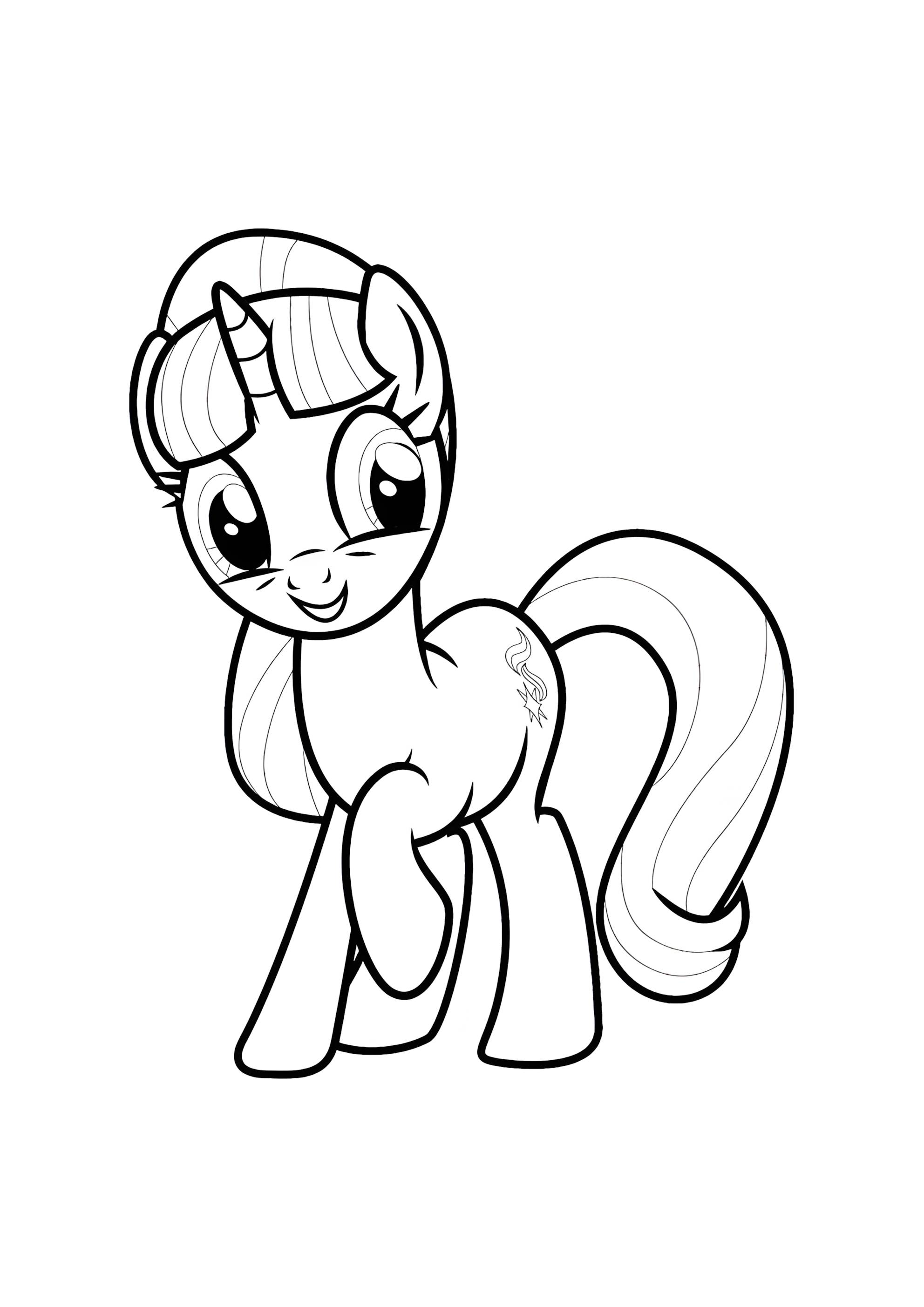 Раскраска Старлайт Глиммер