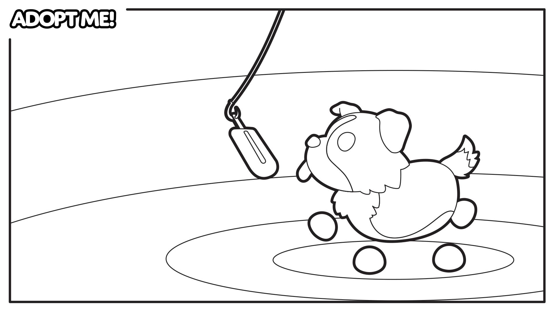 Раскраска Адопт Ми 10