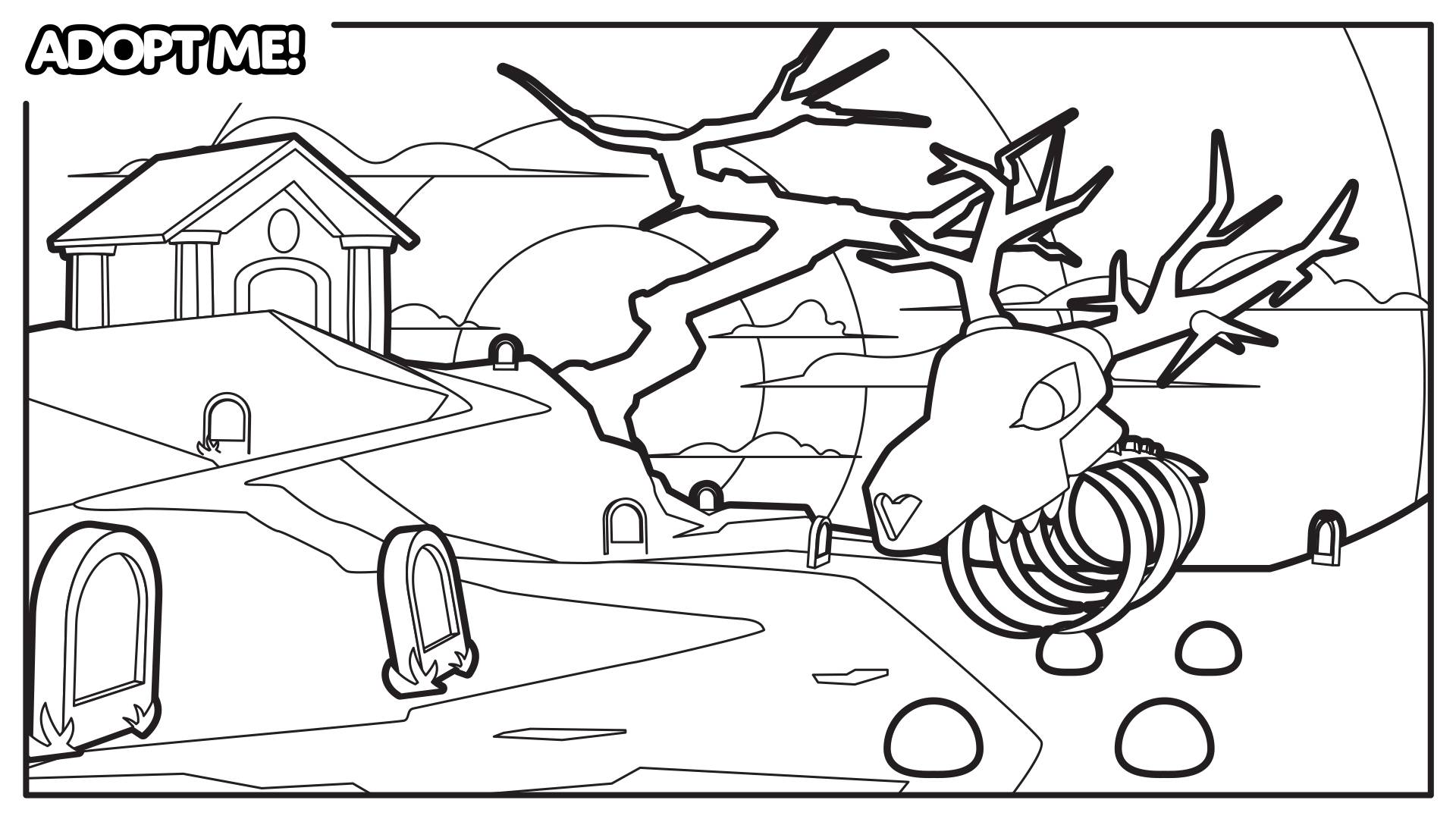 Раскраска Адопт Ми 114