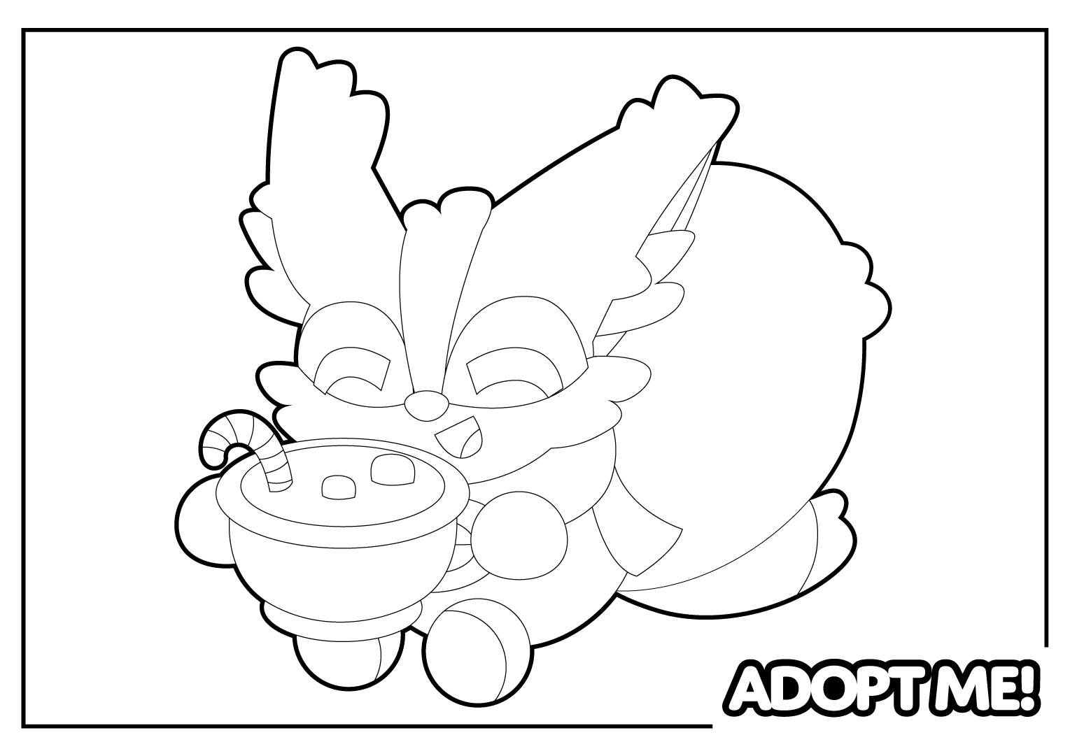 Раскраска Адопт Ми 129