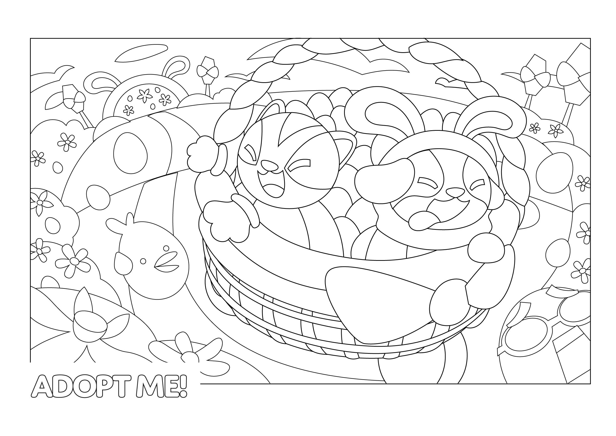 Раскраска Адопт Ми 25