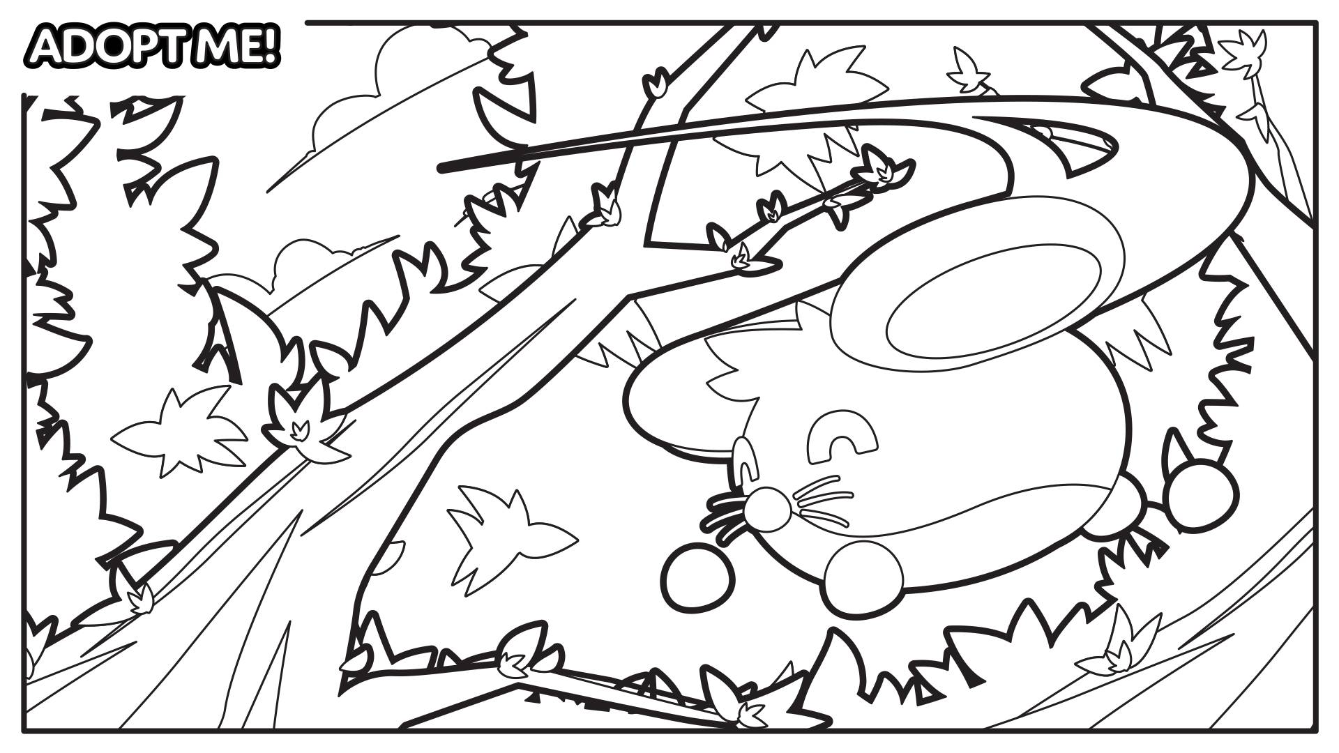 Раскраска Адопт Ми 32