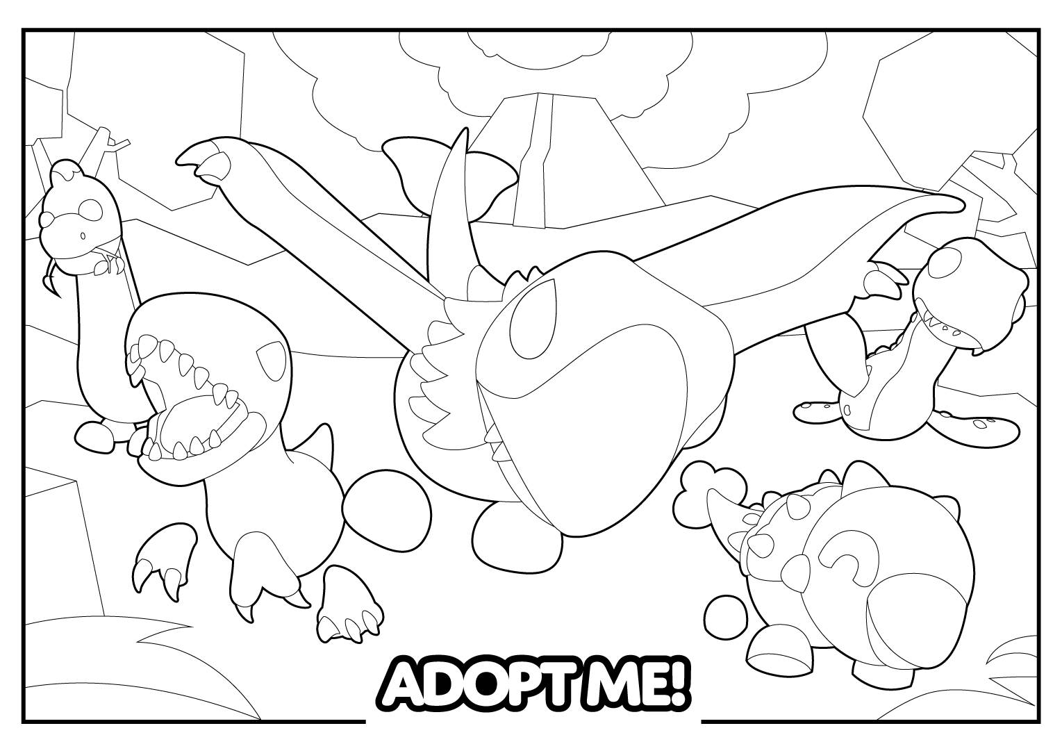 Раскраска Адопт Ми 33