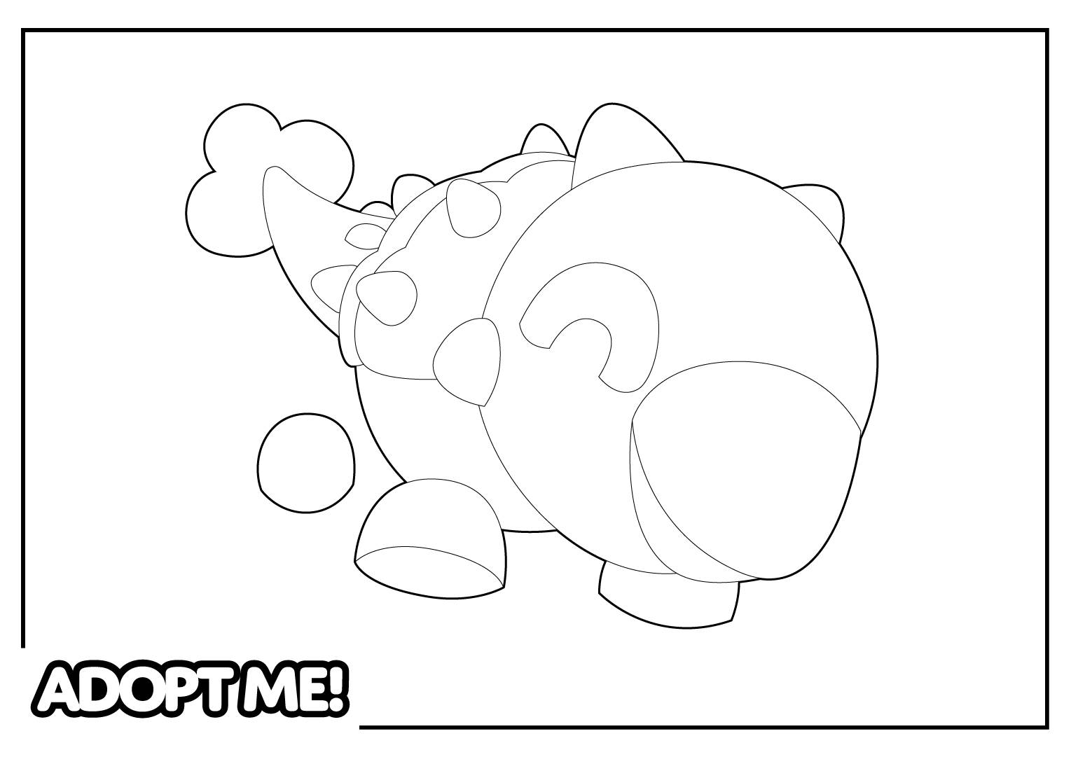 Раскраска Адопт Ми 35