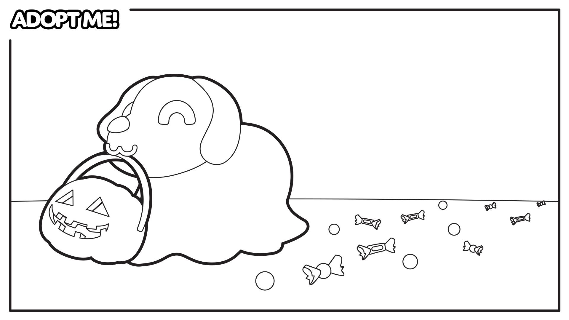 Раскраска Адопт Ми 47