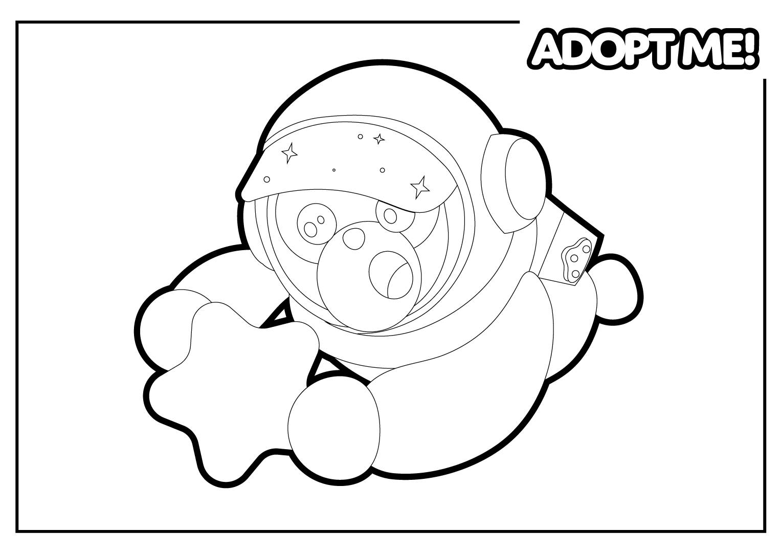 Раскраска Адопт Ми 50