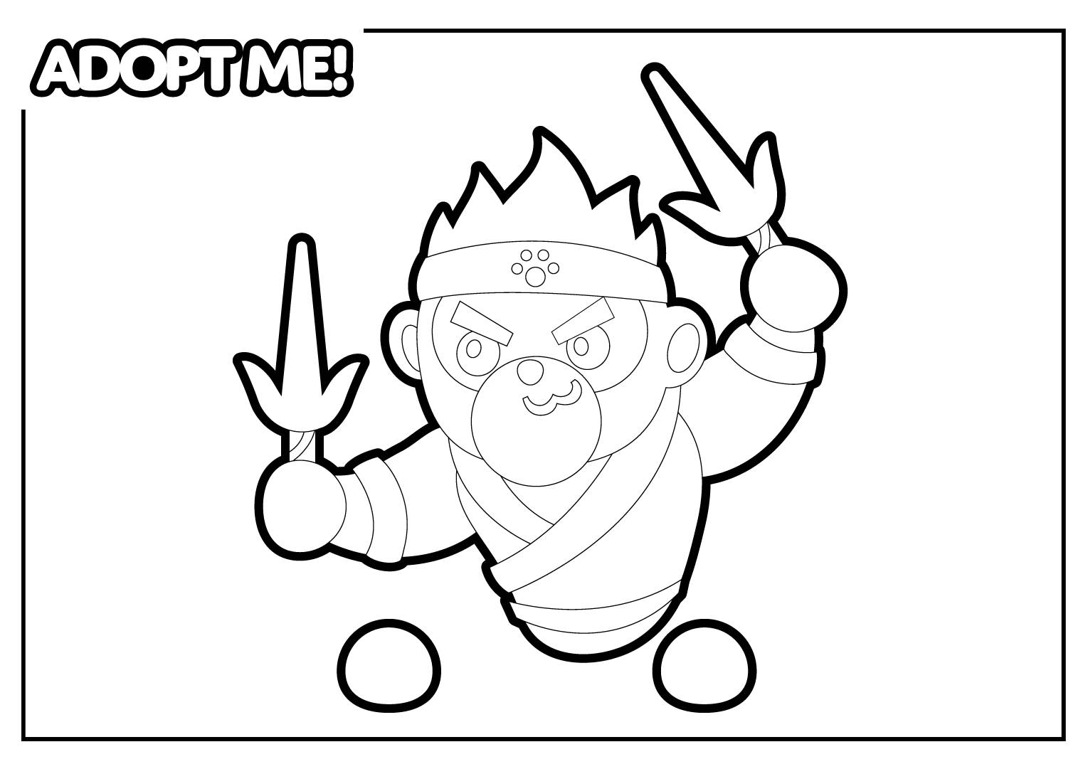 Раскраска Адопт Ми 51