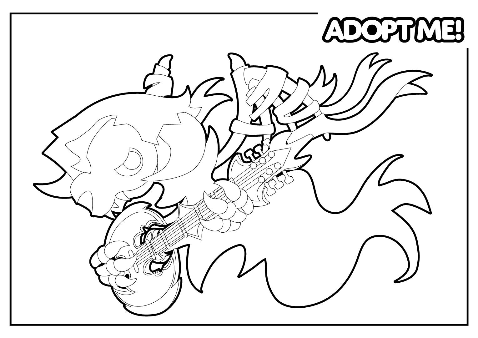 Раскраска Адопт Ми 57