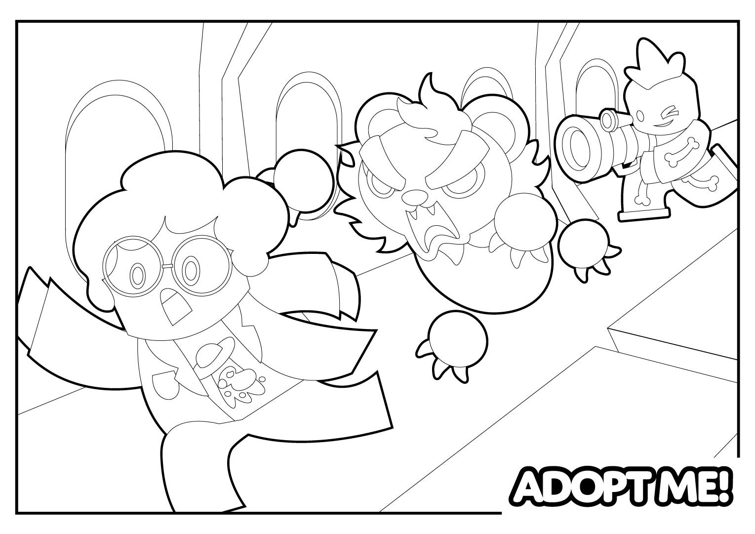 Раскраска Адопт Ми 59