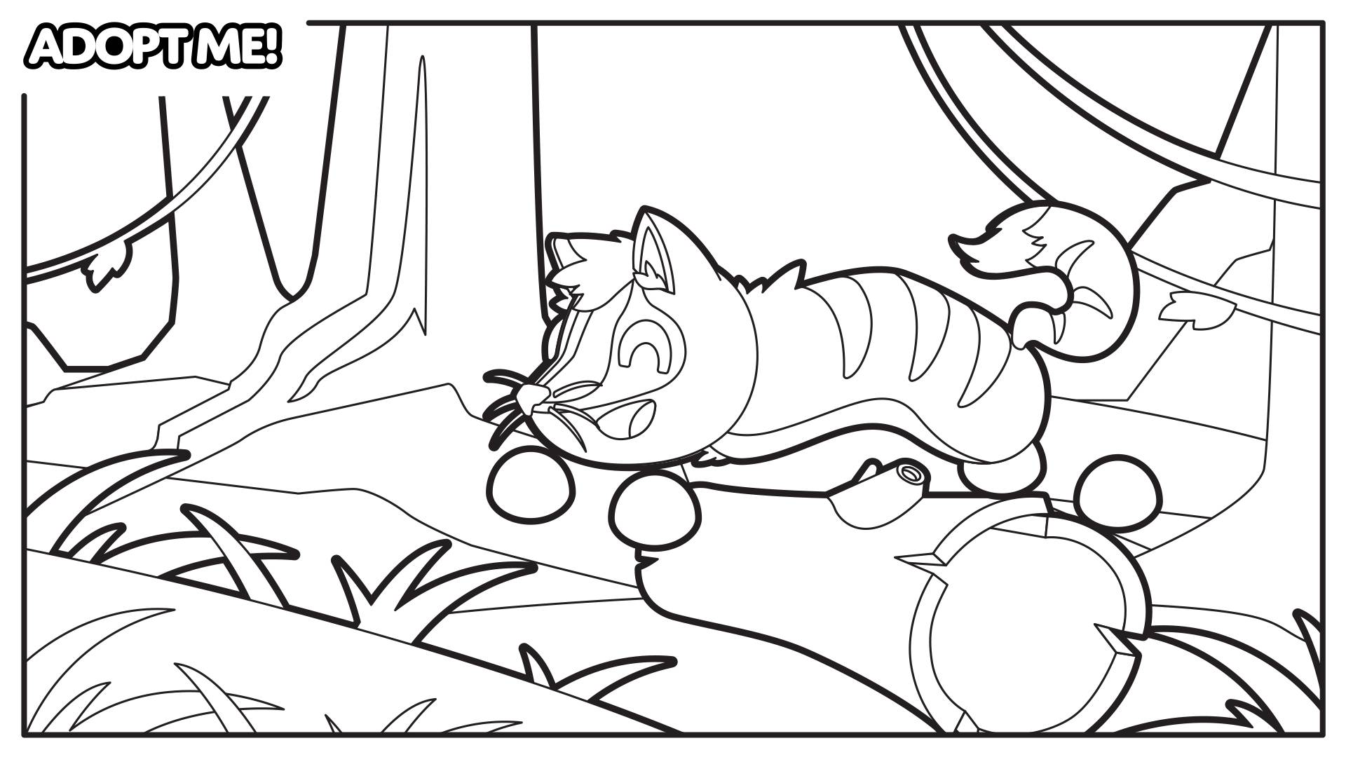 Раскраска Адопт Ми 6