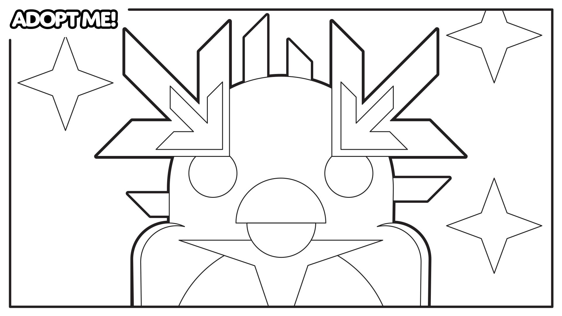 Раскраска Адопт Ми 69