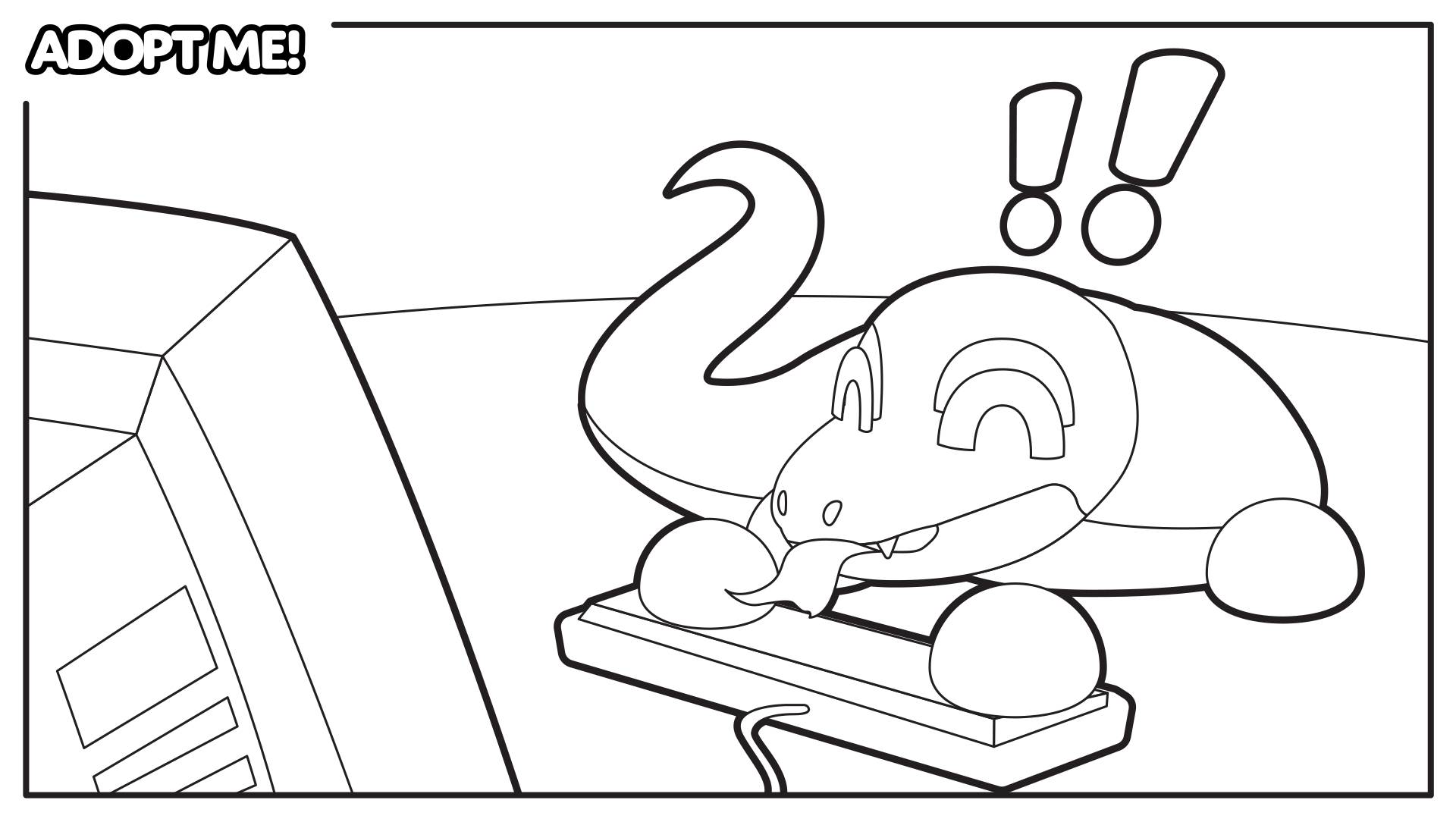 Раскраска Адопт Ми 76