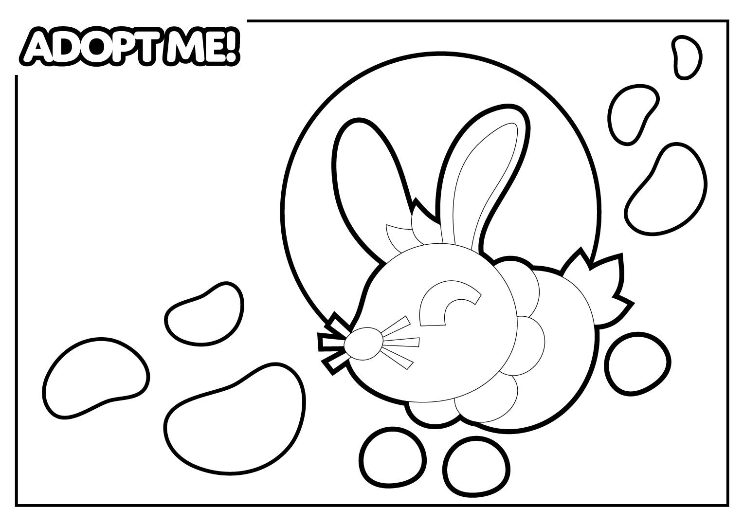 Раскраска Адопт Ми 80