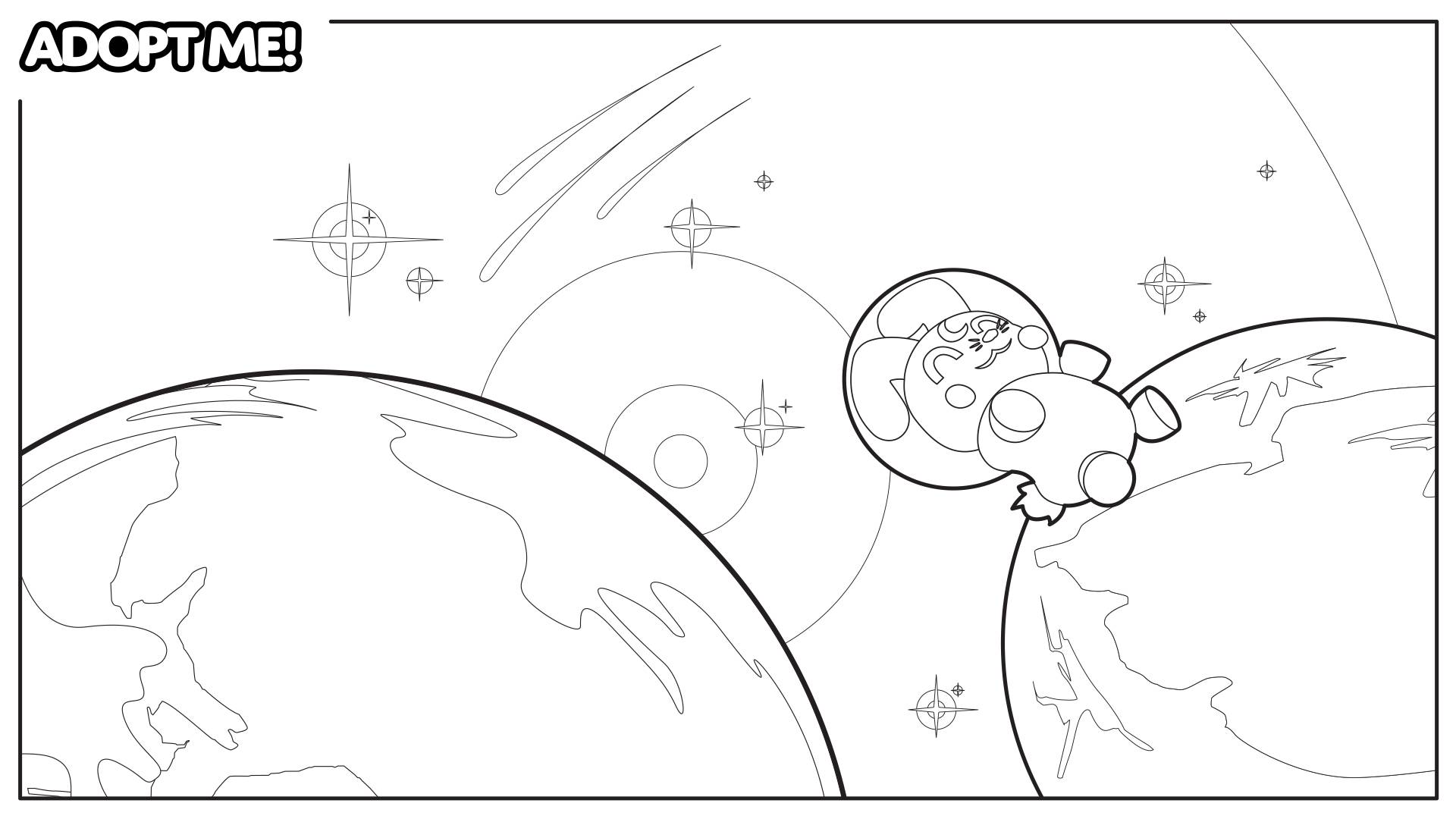 Раскраска Адопт Ми 83