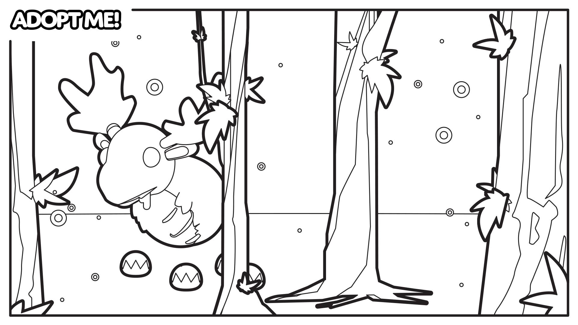 Раскраска Адопт Ми 86