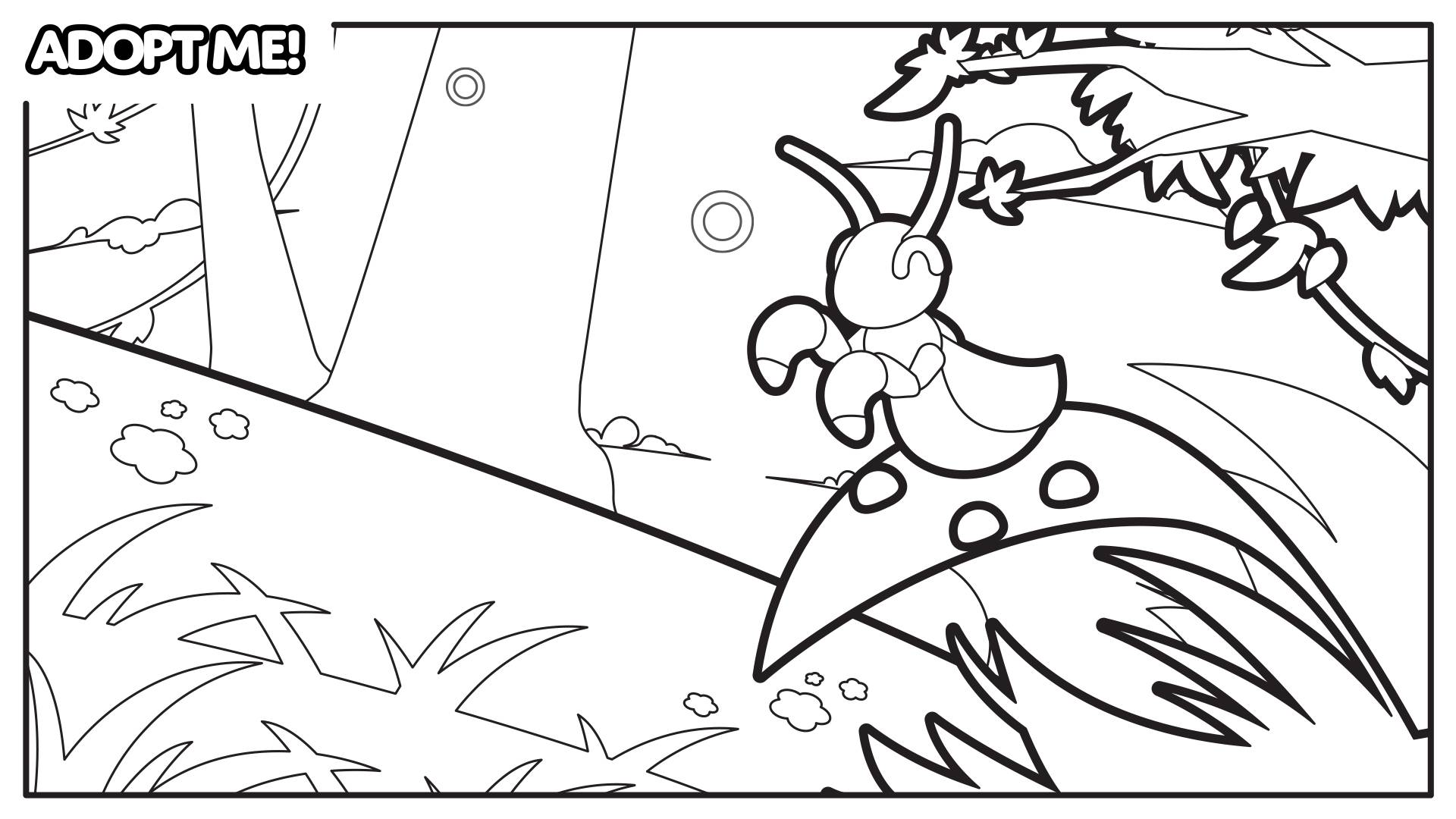 Раскраска Адопт Ми 89