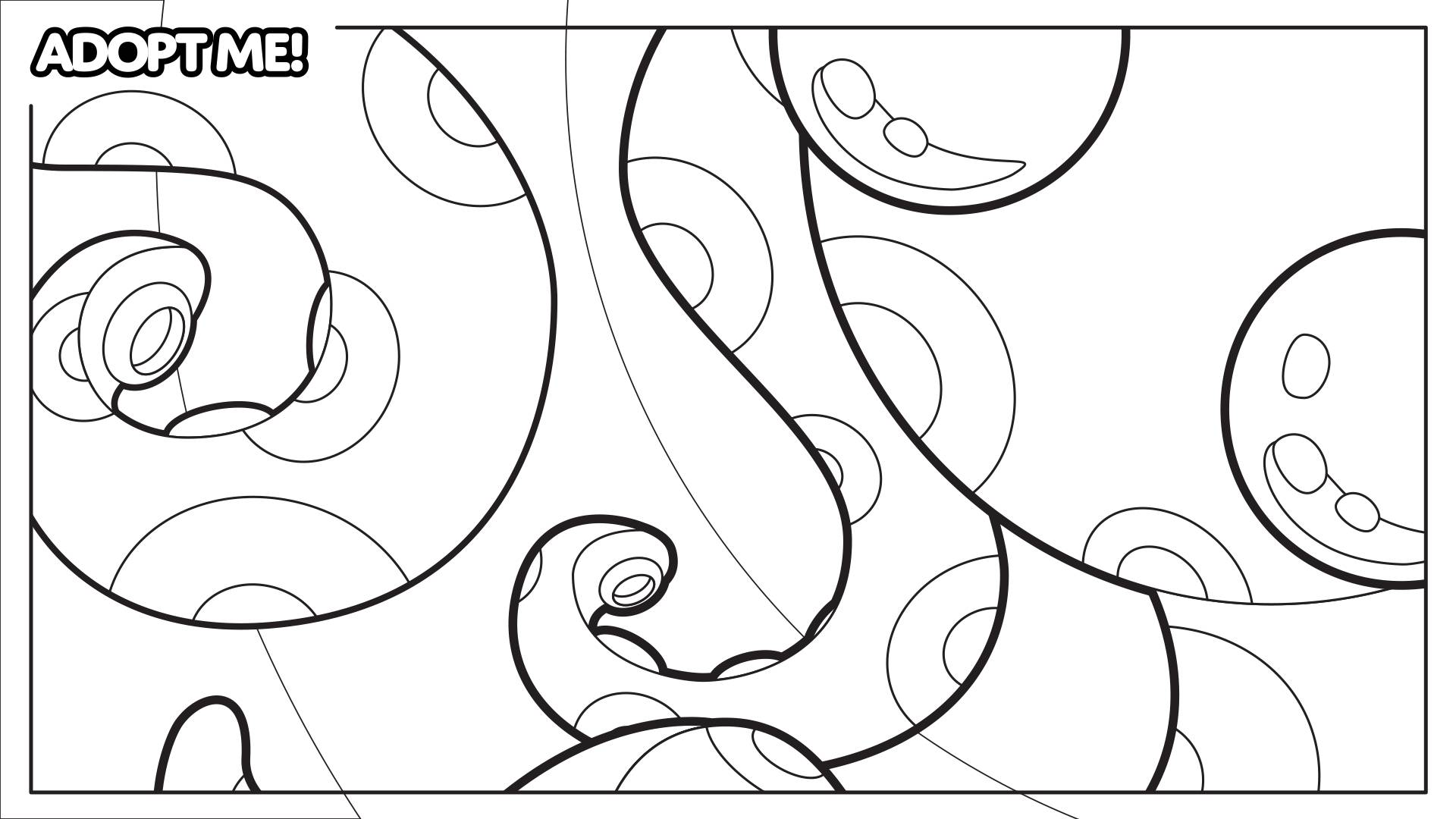 Раскраска Адопт Ми 93