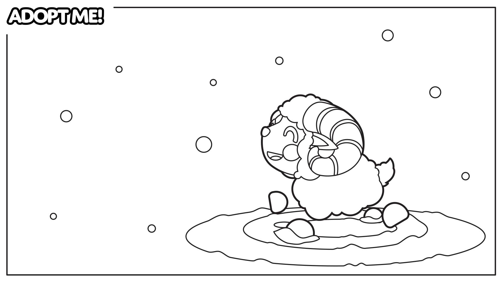 Раскраска Адопт Ми 97