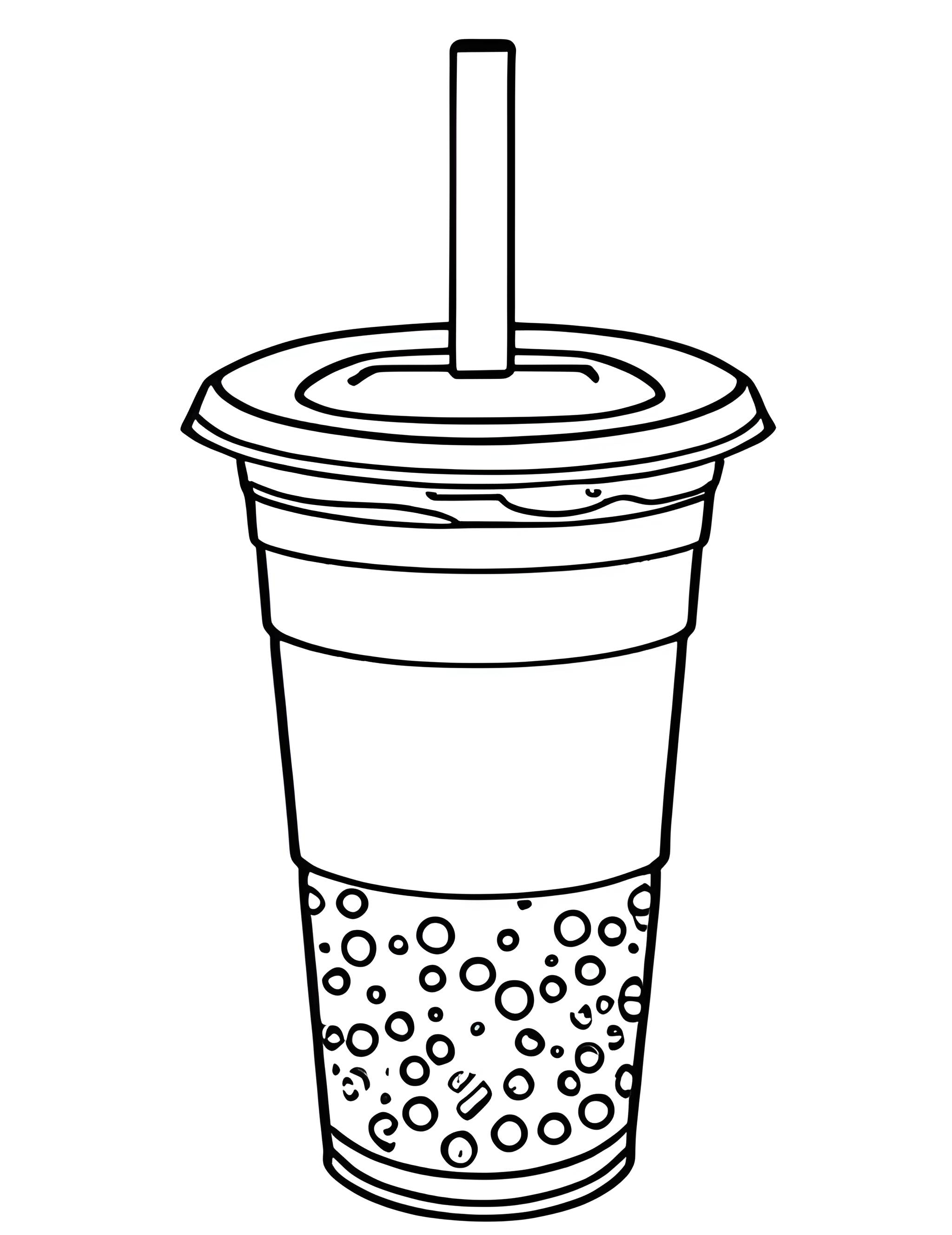 Раскраска Бабл ти 13