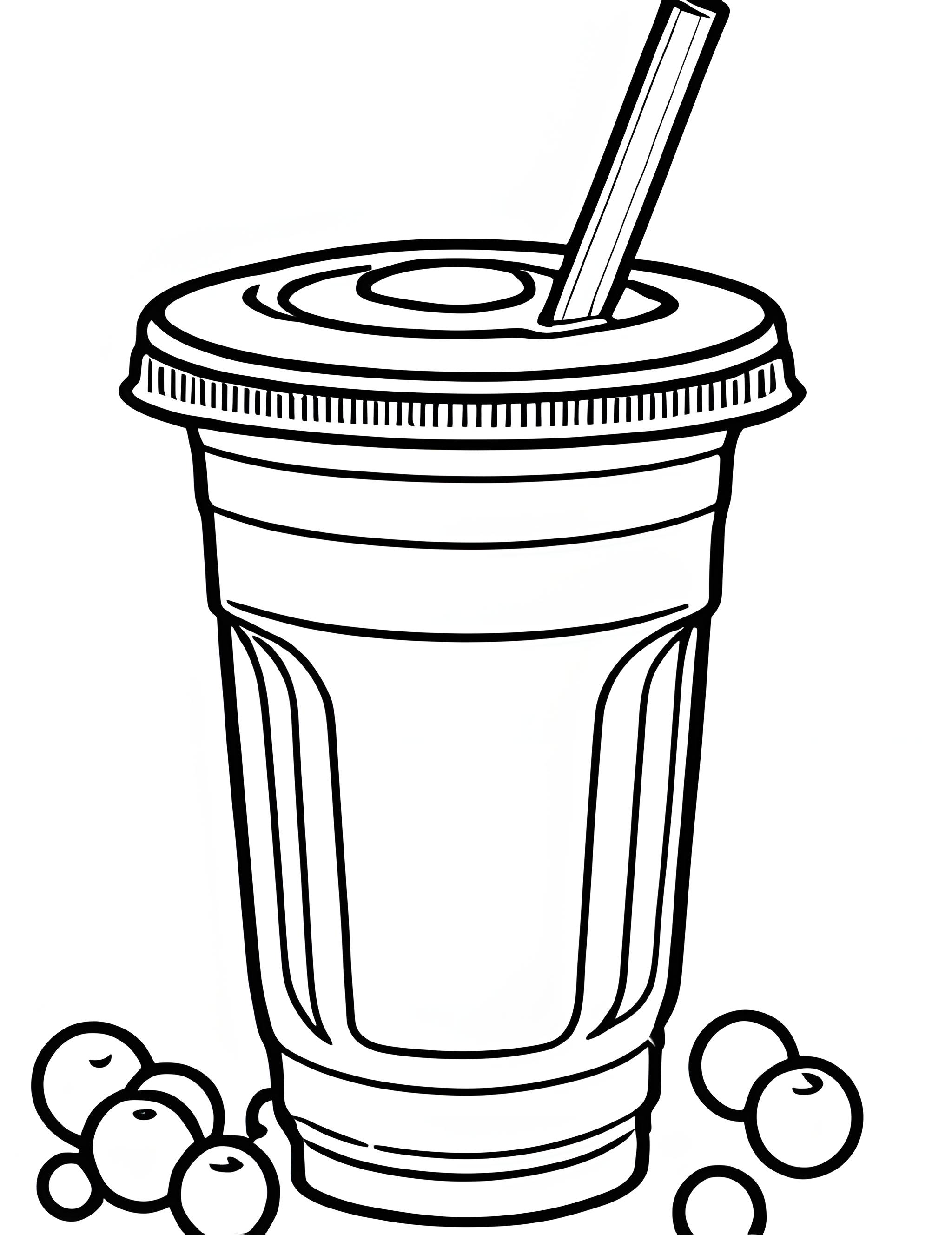 Раскраска Бабл ти 20